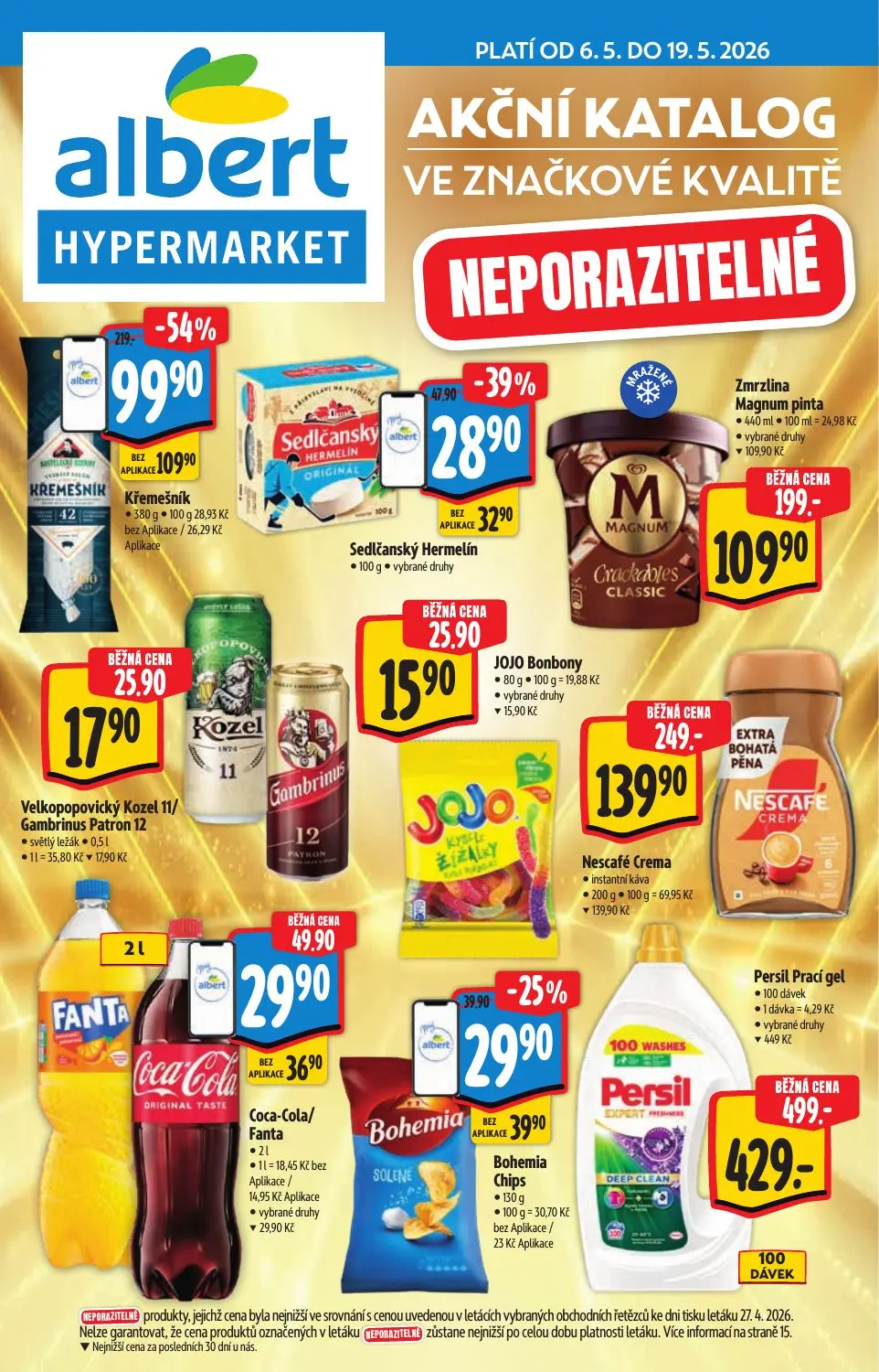 AKČNÍ KATALOG VE ZNAČKOVÉ KVALITĚ (Hypermarket)