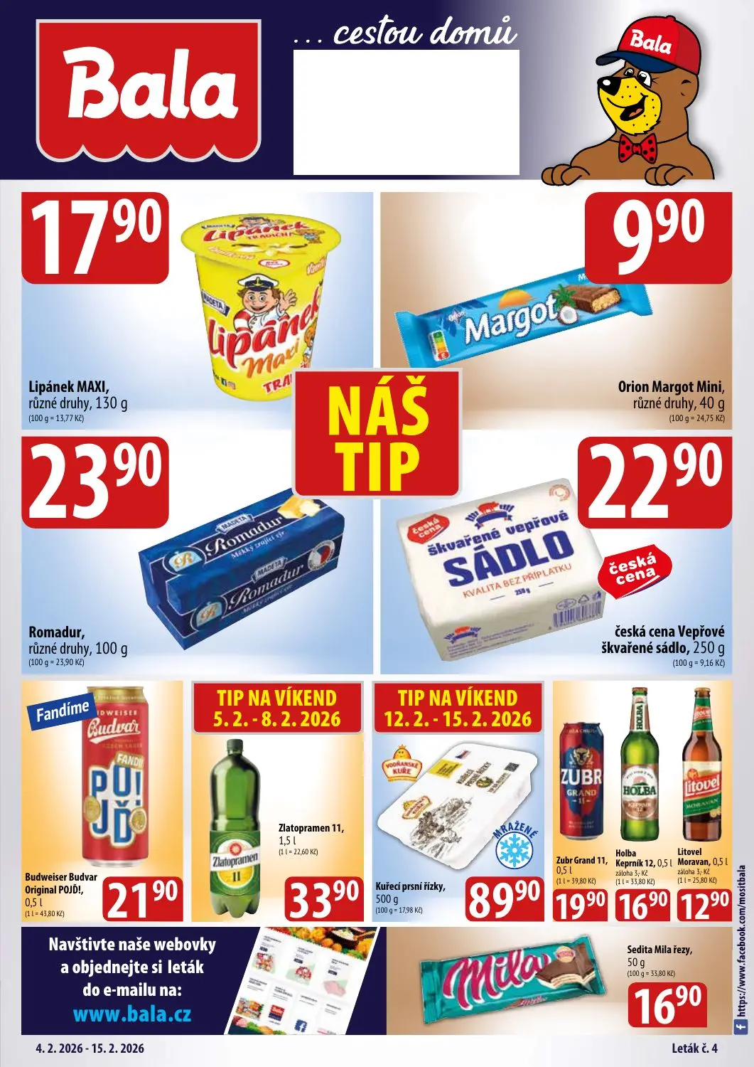 Velký leták Holba
Platí pouze pro vybrané prodejny 