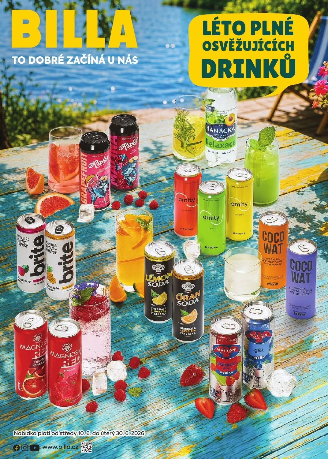 Katalog: Léto plné osvěžujících drinků