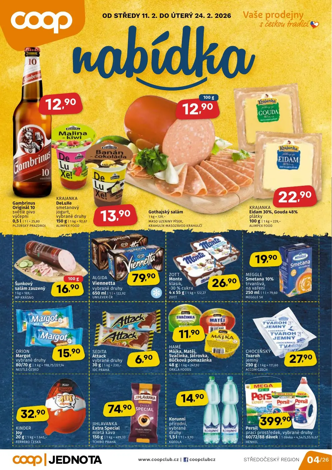 Středočeský region COOP Jednota