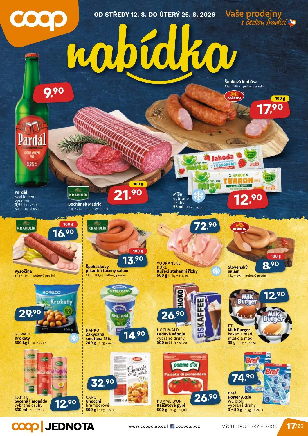 Východočeský region COOP Jednota