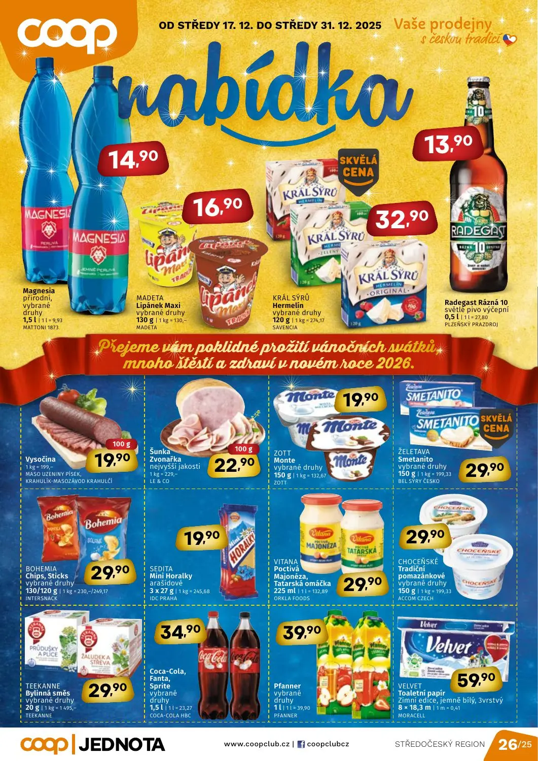 Středočeský region COOP Jednota