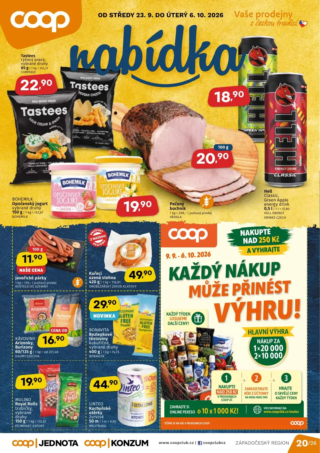 Západočeský region COOP Jednota a Konzum
