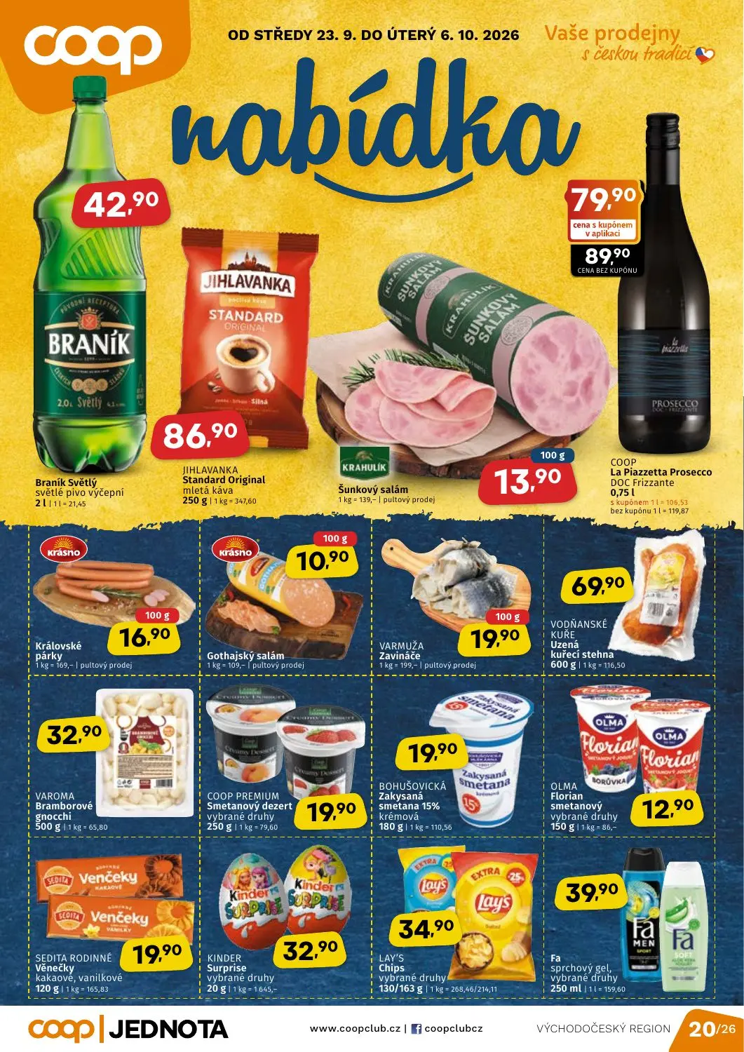 Východočeský region COOP Jednota
