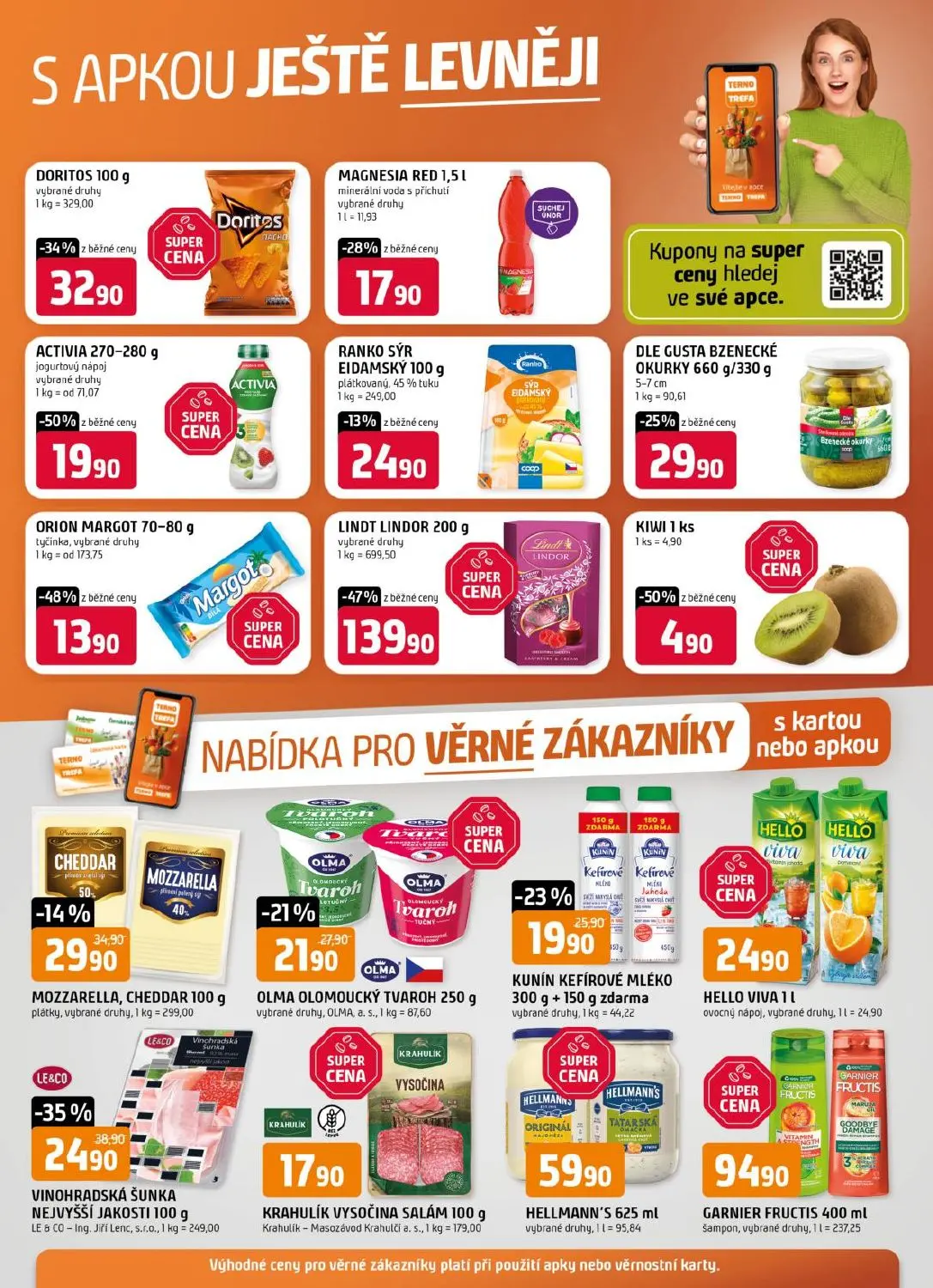 Nabídka pro věrné zákazníky