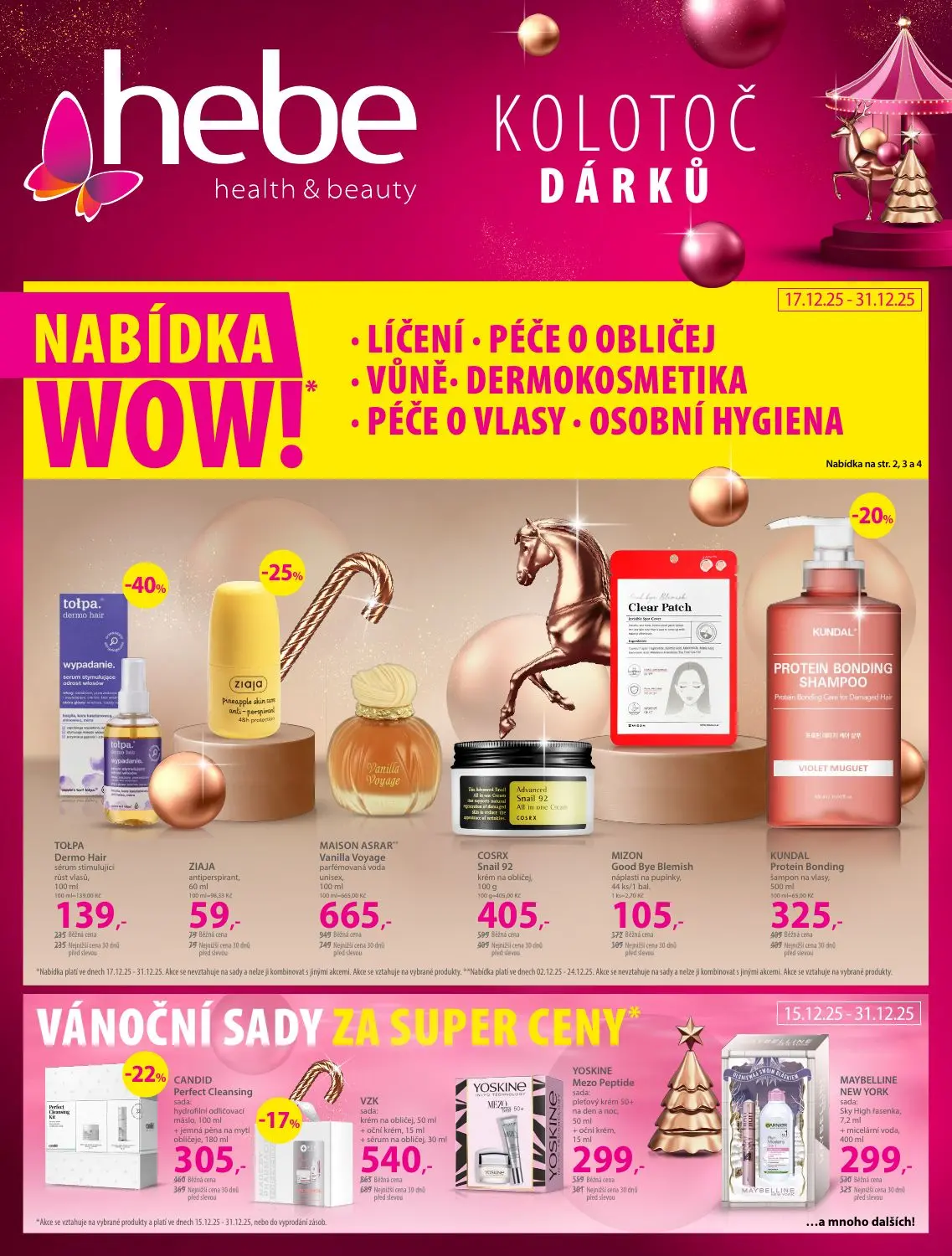 VÁNOČNÍ SADY ZA SUPER CENY