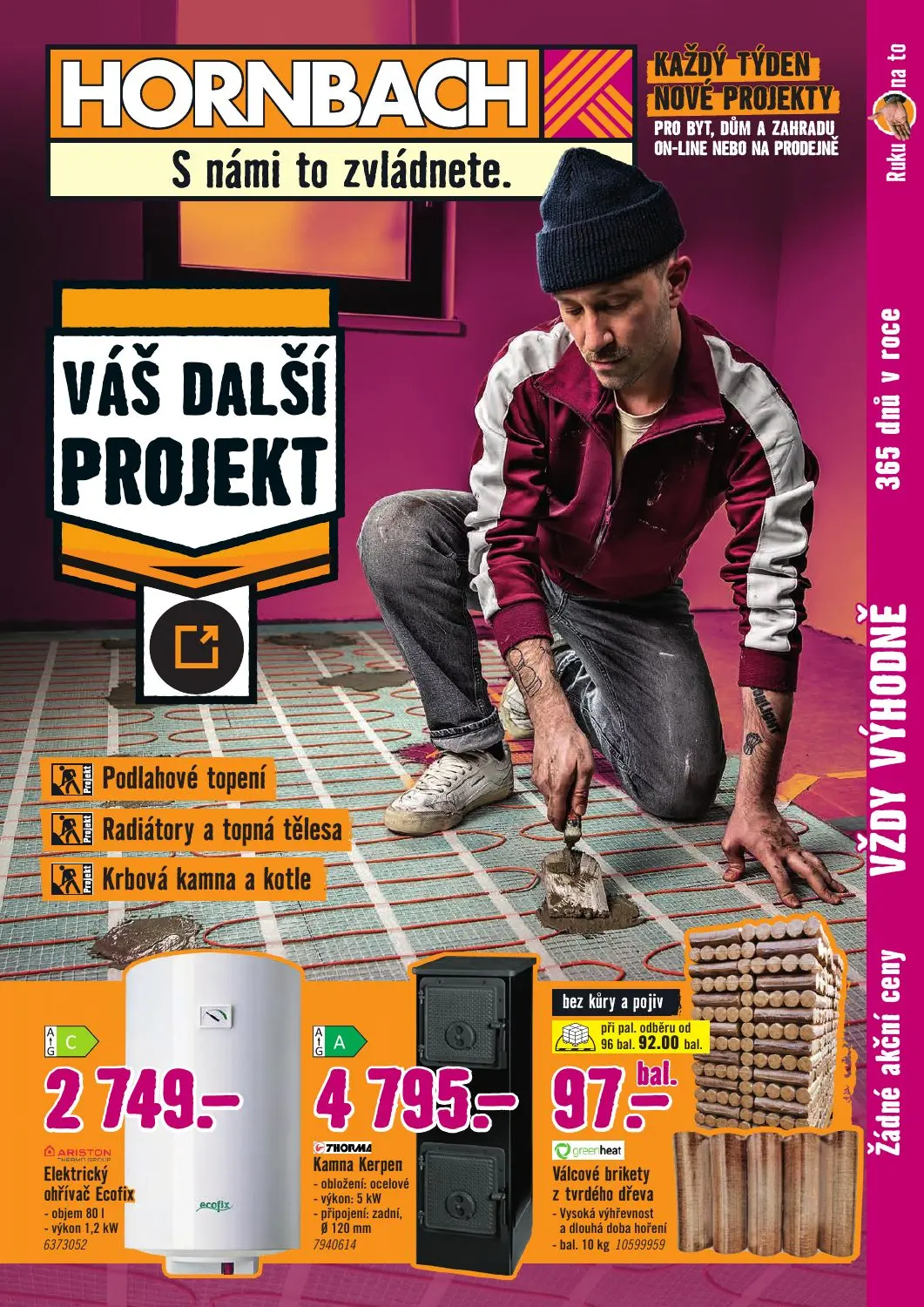 Váš další projekt - Vytápění