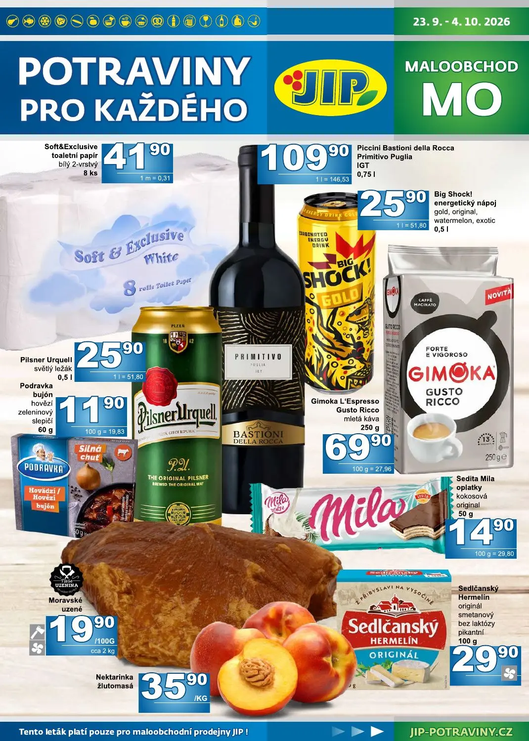Leták Maloobchod