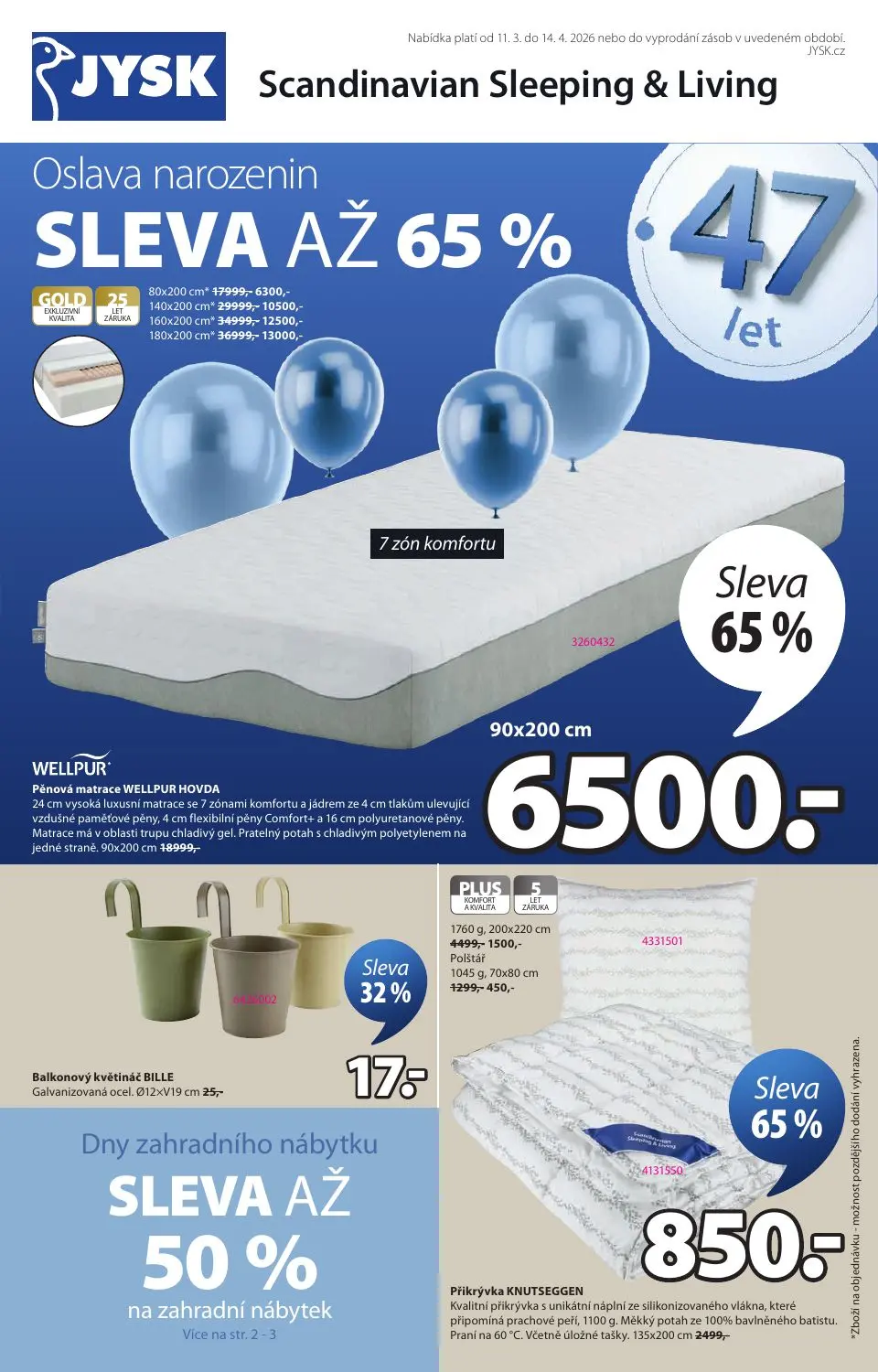 Oslava narozenin
SLEVA AŽ 65 %