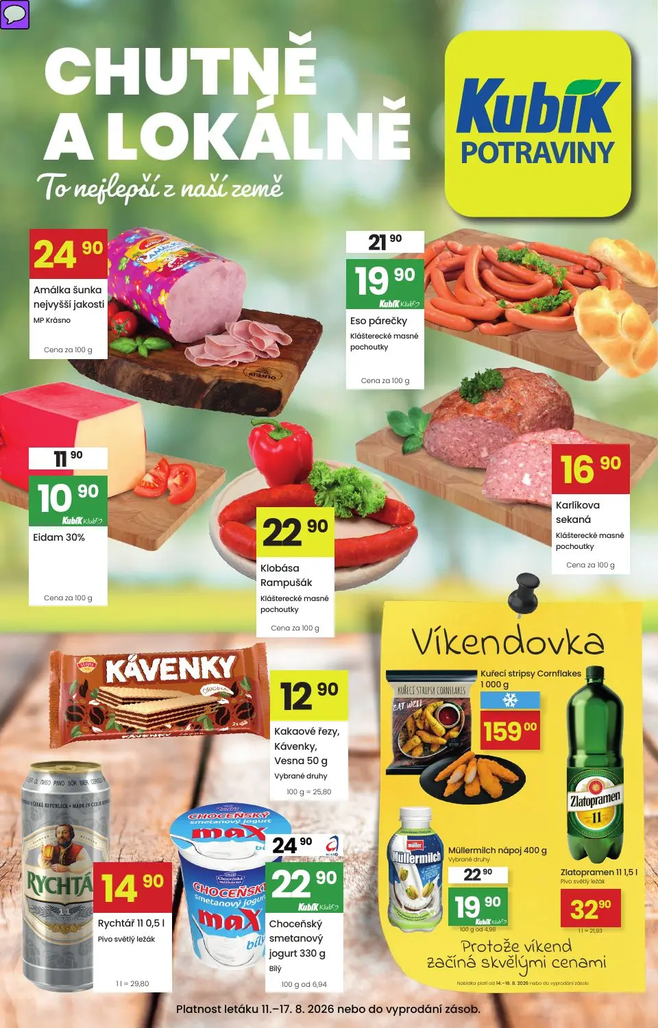 CHUTNĚ A LOKÁLNĚ