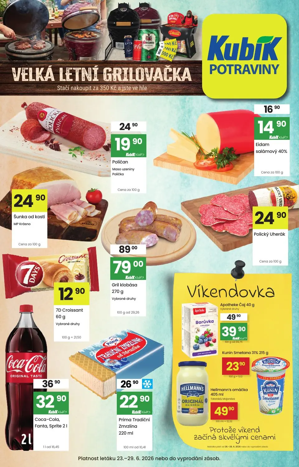 VELKÁ LETNÍ GRILOVAČKA