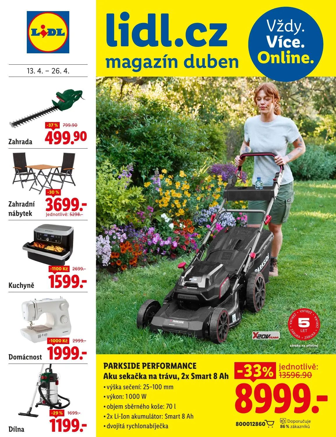 lidl.cz magazín duben