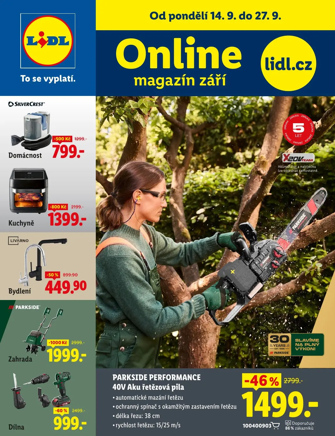 Online magazín září