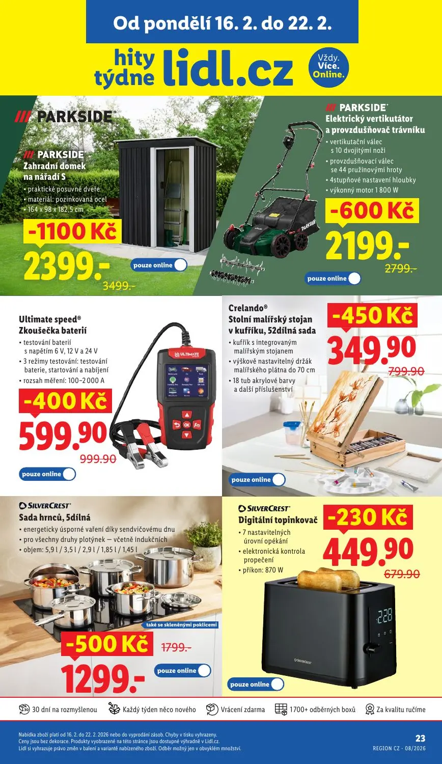 Hity týdne se slevou až 1100 Kč