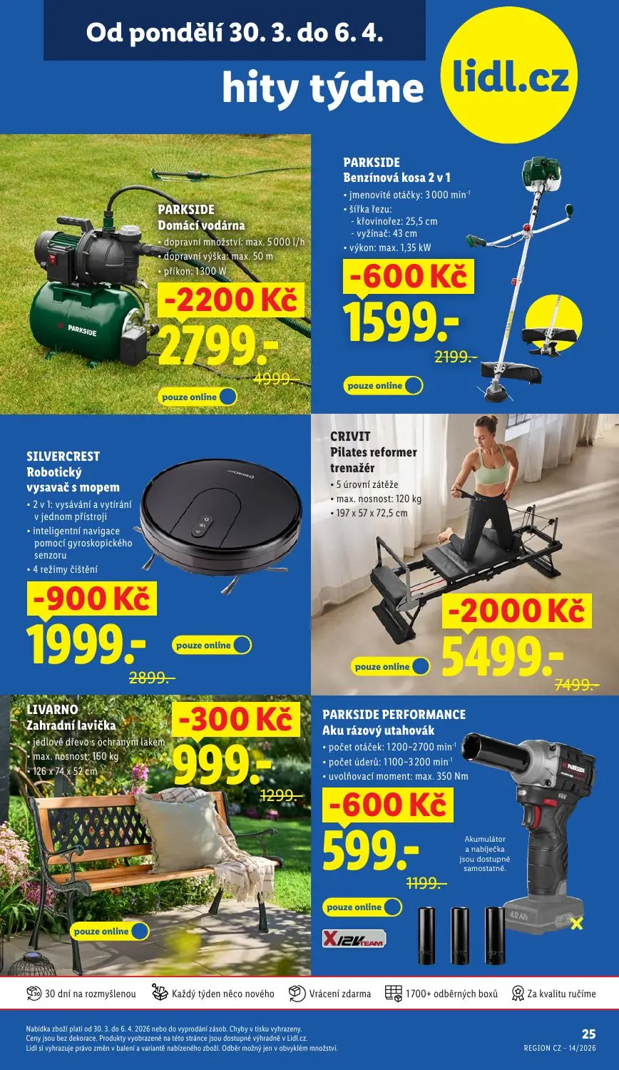 Hity týdne se slevou až 2200 Kč