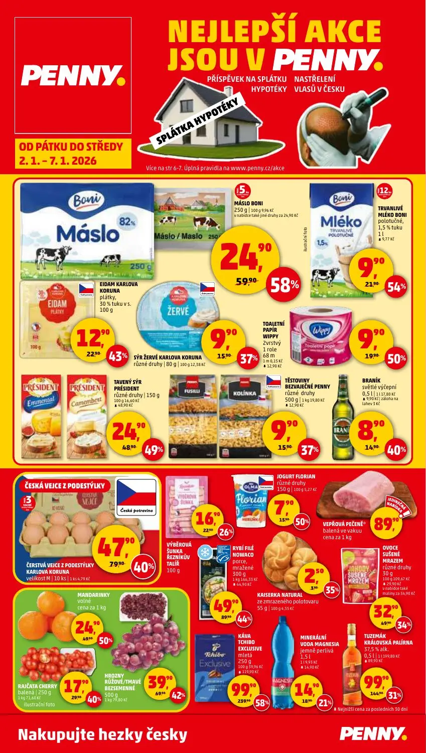 NEJLEPŠÍ AKCE JSOU V PENNY
