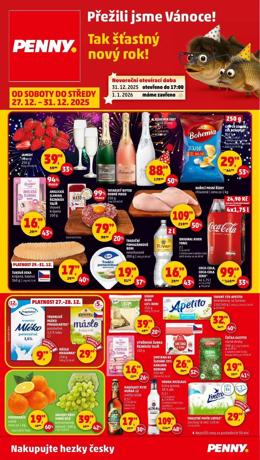 Přežili jsme Vánoce!
Tak šťastný nový rok!
