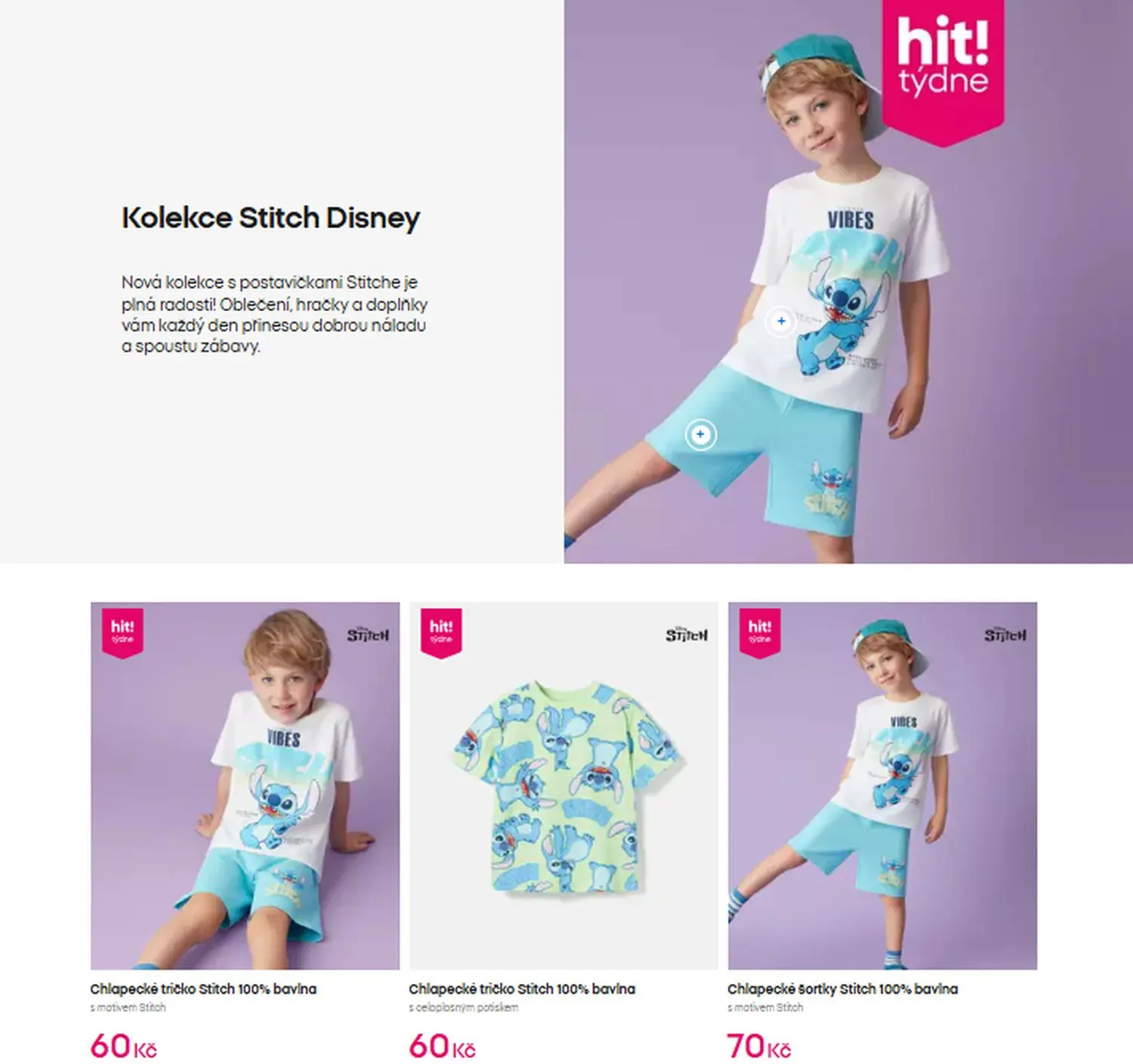 Kolekce Stitch a SmileyWorld®