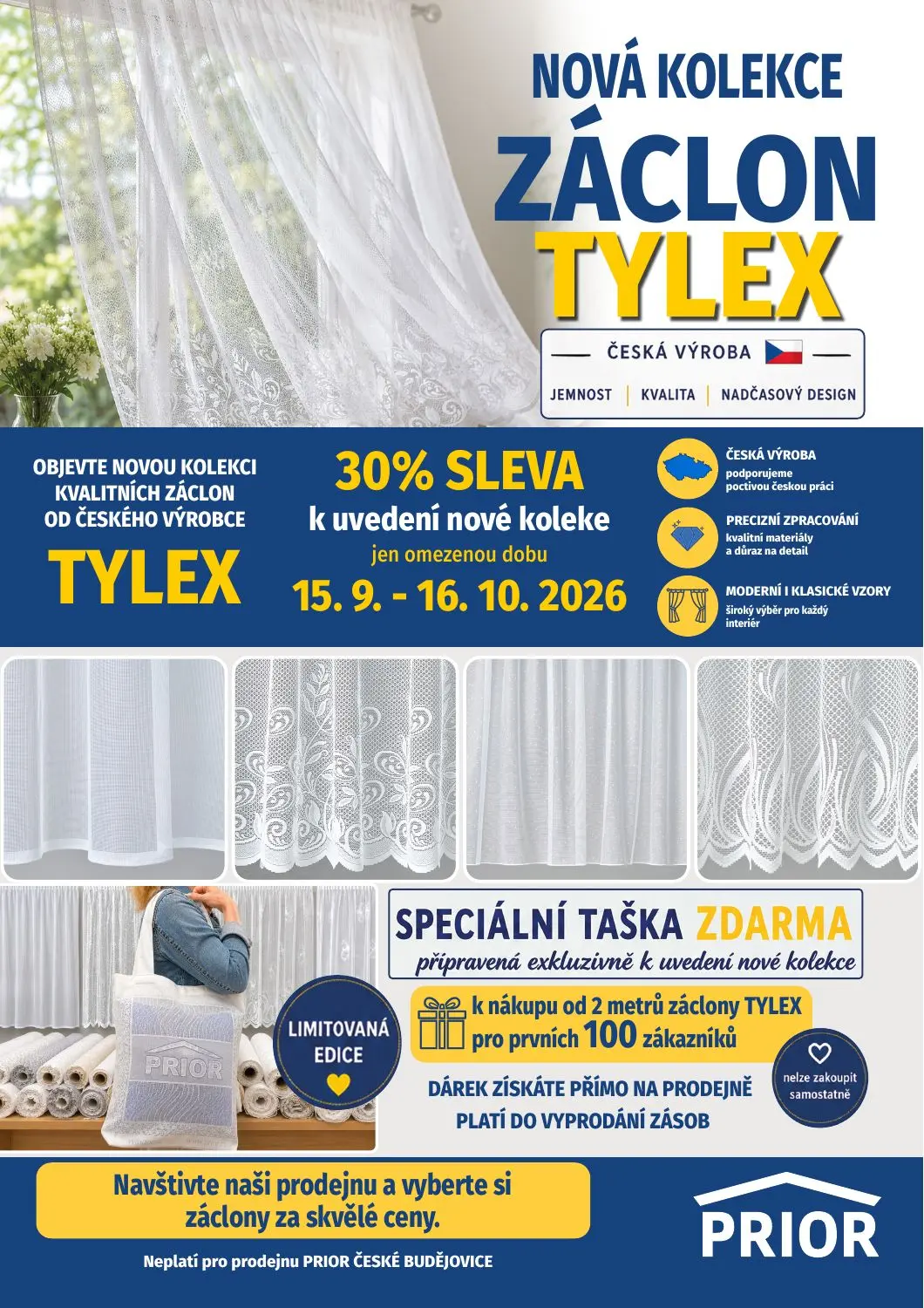 AKČNÍ NABÍDKA ZÁCLON TYLEX OSTATNÍ PRODEJNY