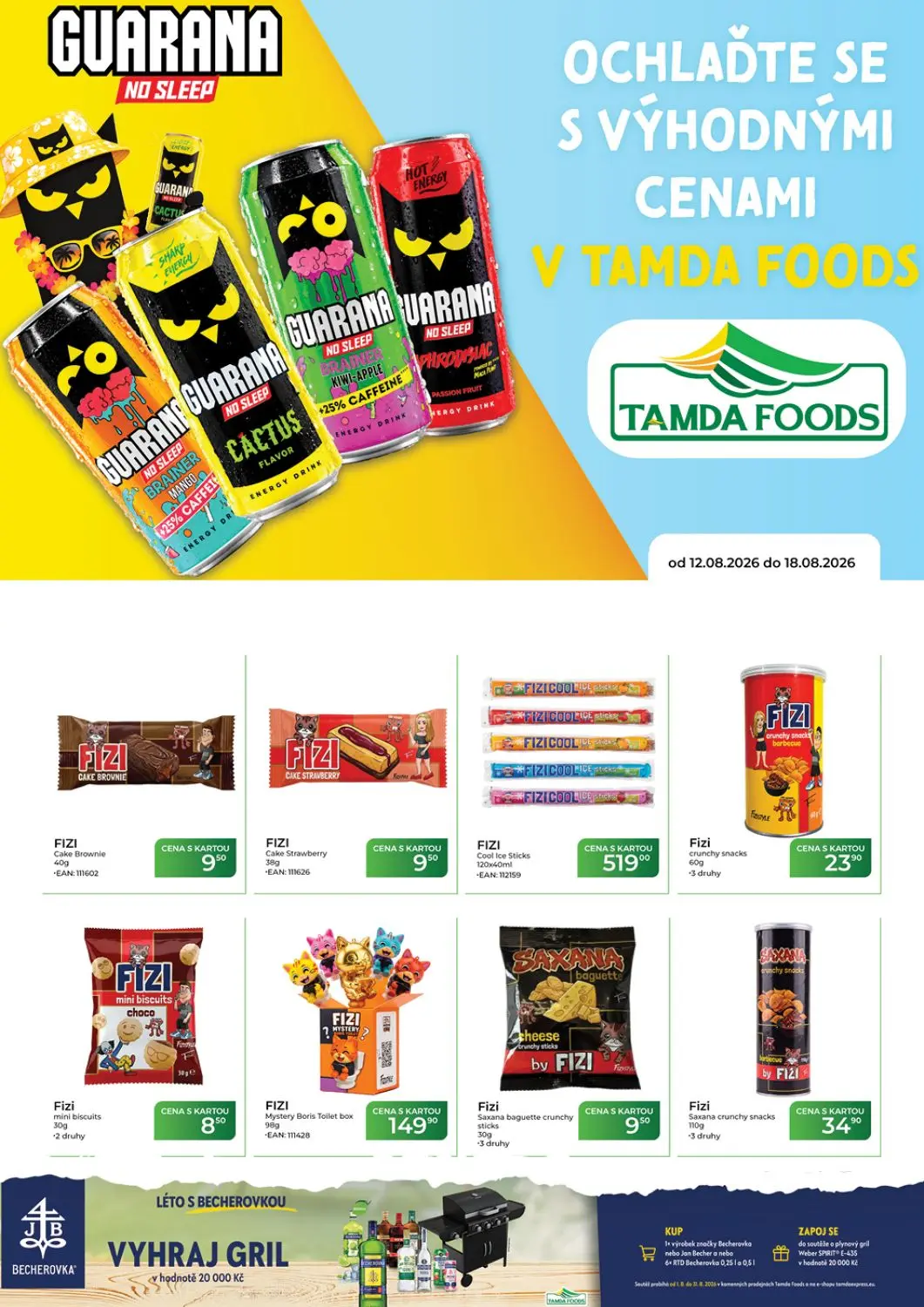 OCHLAĎTE SE S VÝHODNÝMI CENAMI V TAMDA FOODS