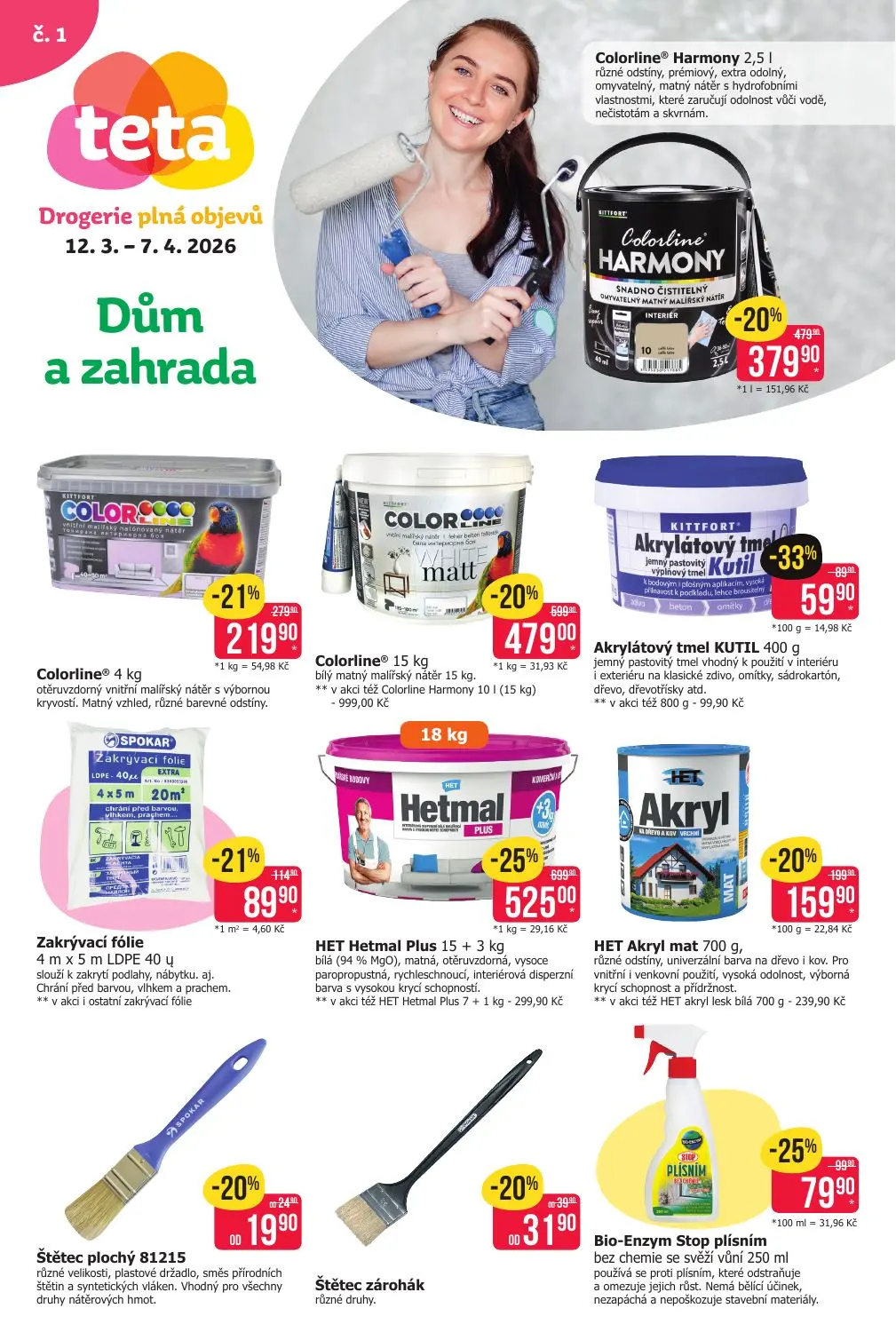 Teta technický leták