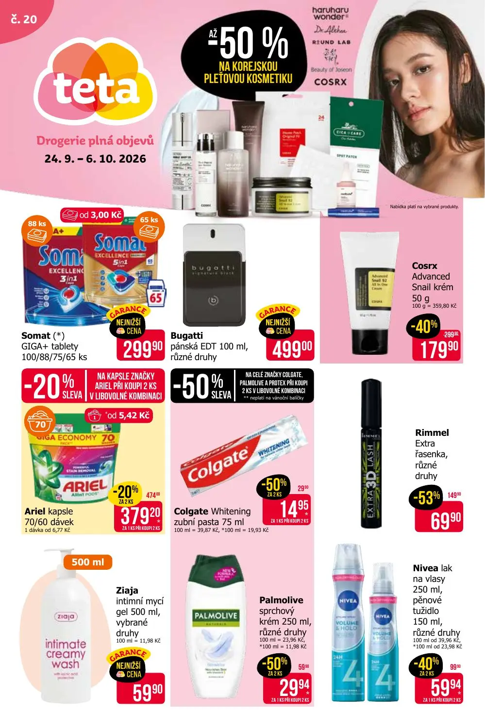 -50 % NA KOREJSKOU PLEŤOVOU KOSMETIKU