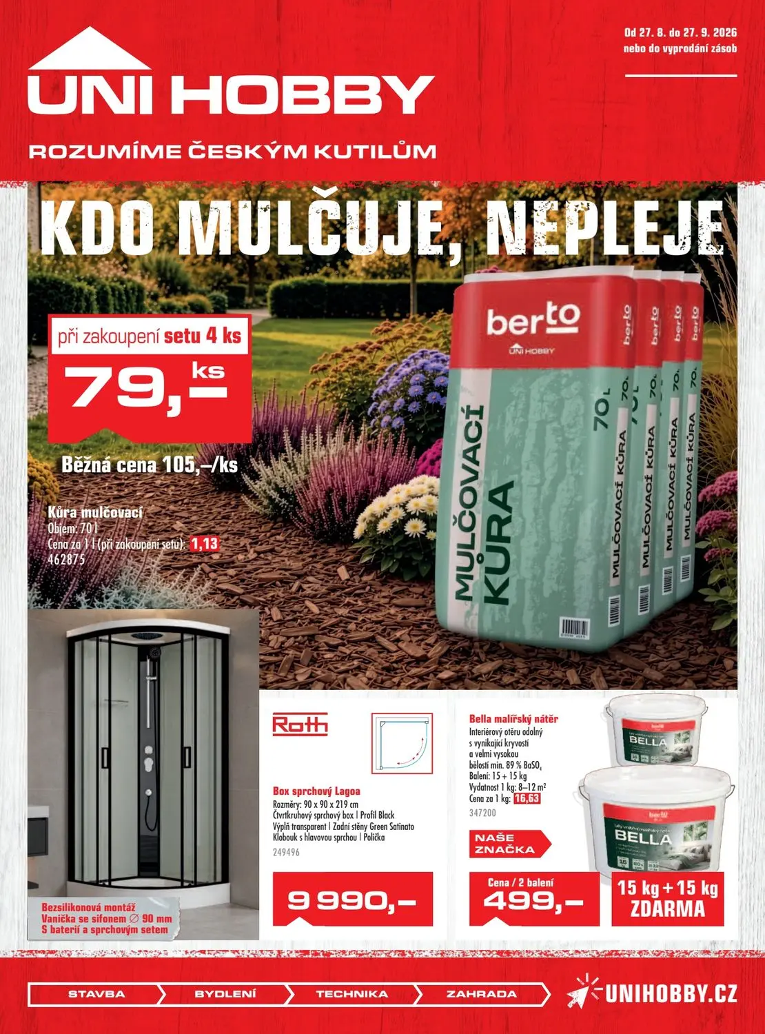 Kdo mulčuje, nepleje