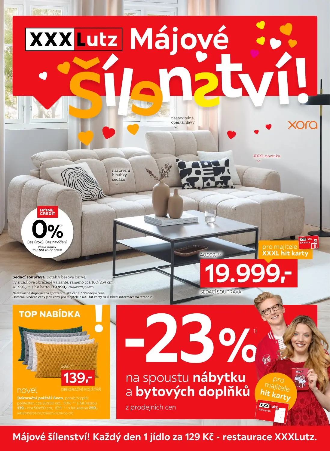 Sleva 23 % na téměř vše