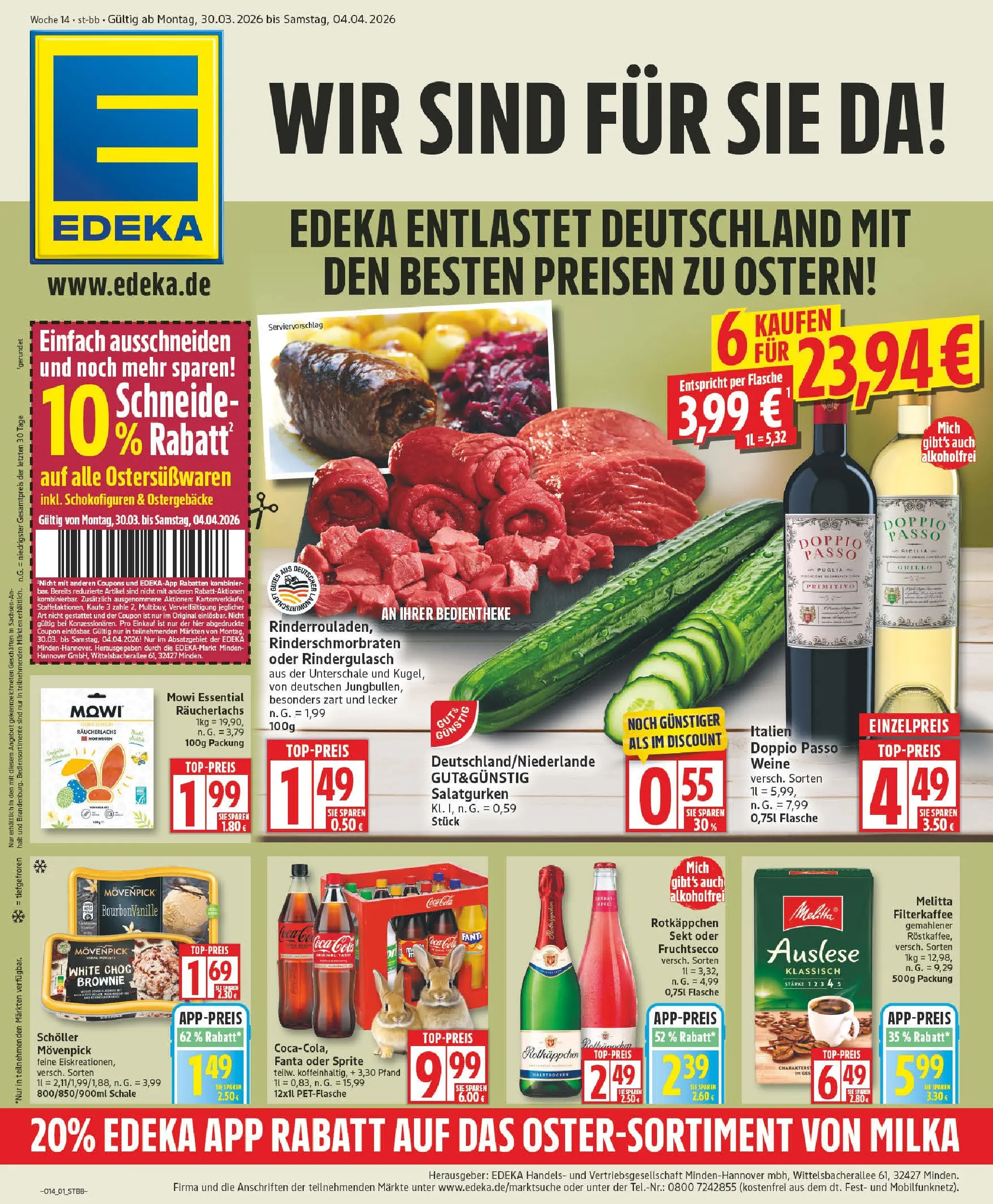 EDEKA: Wochenangebote