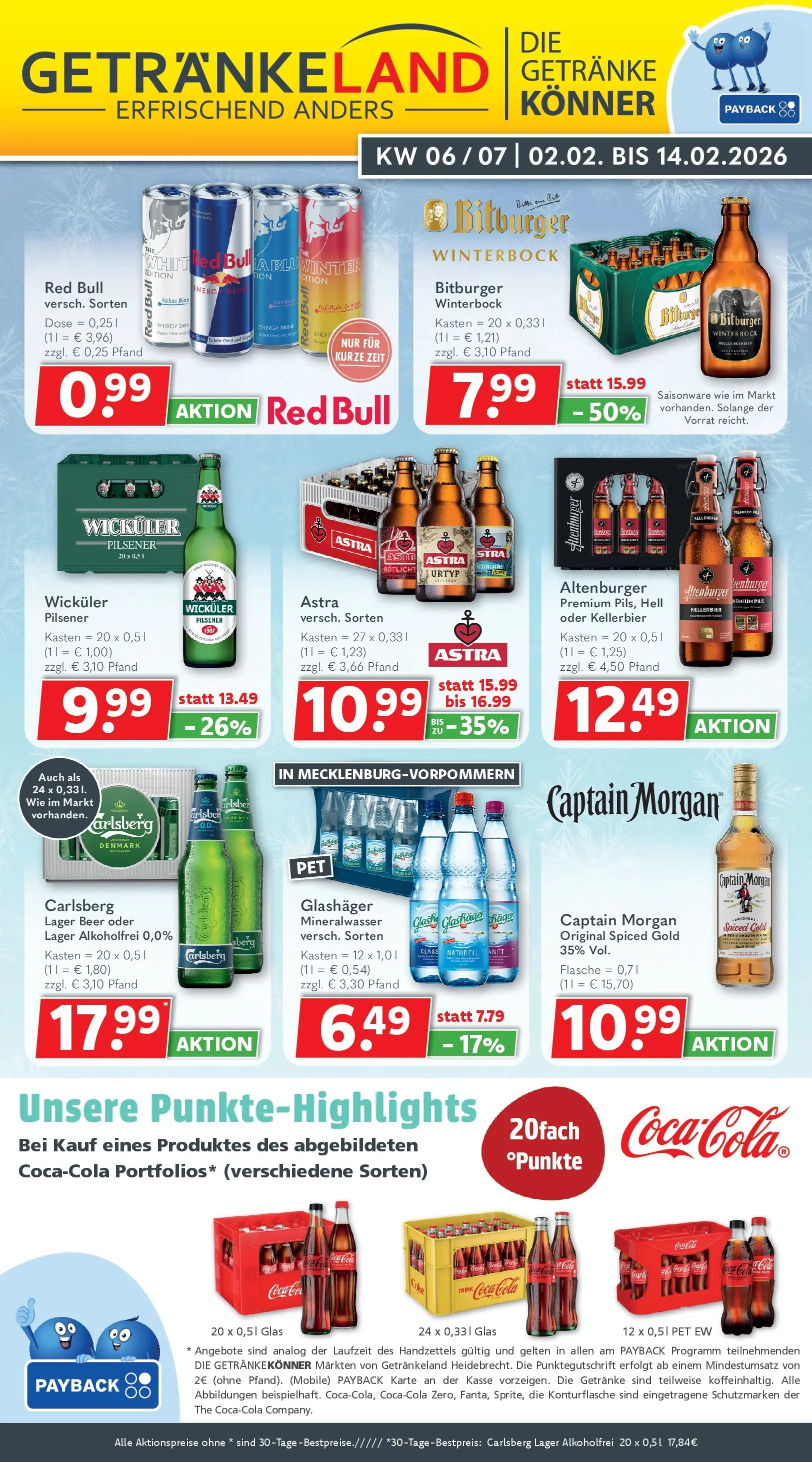 Getränkeland: Getränkeangebote