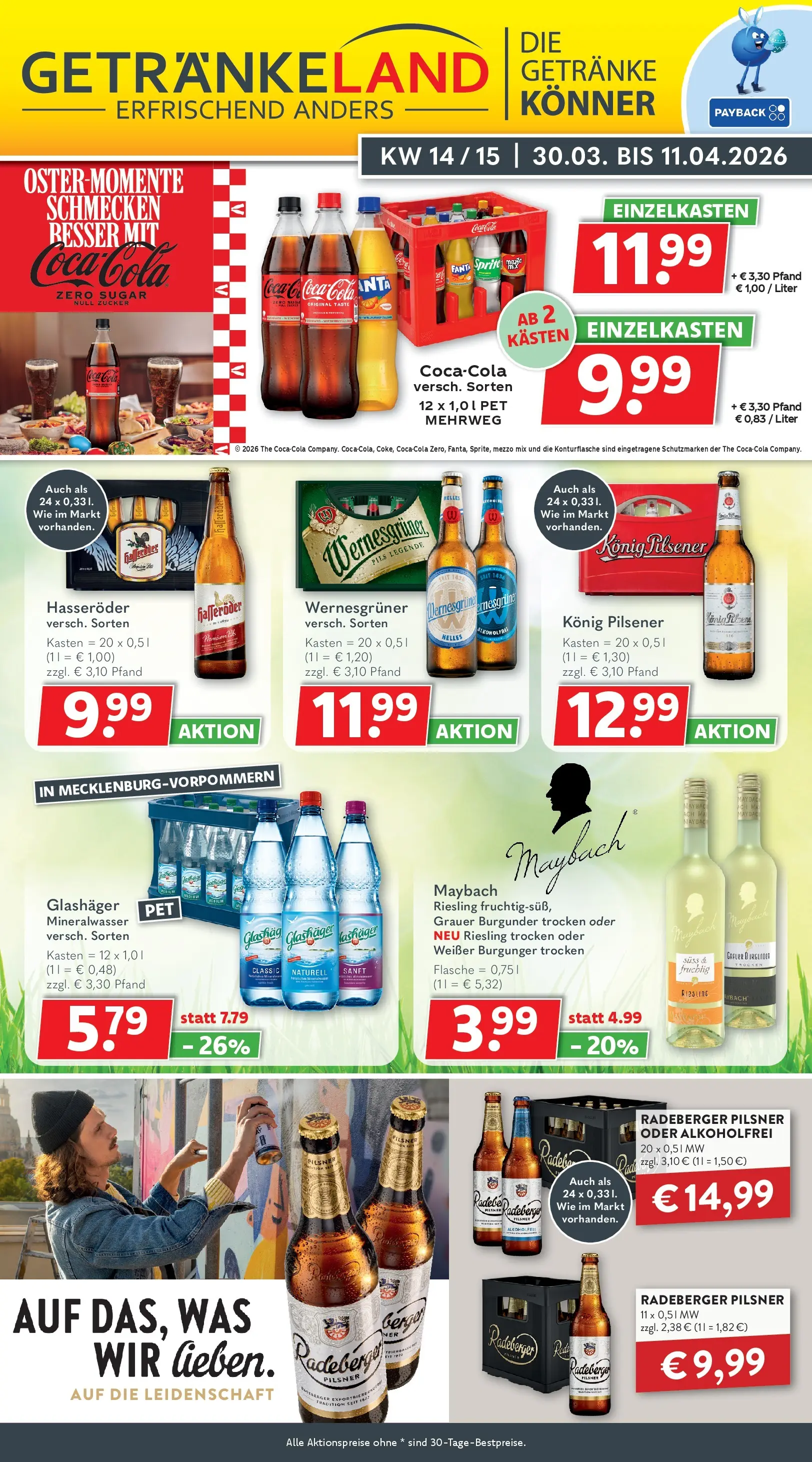 Getränkeland: Getränkeangebote