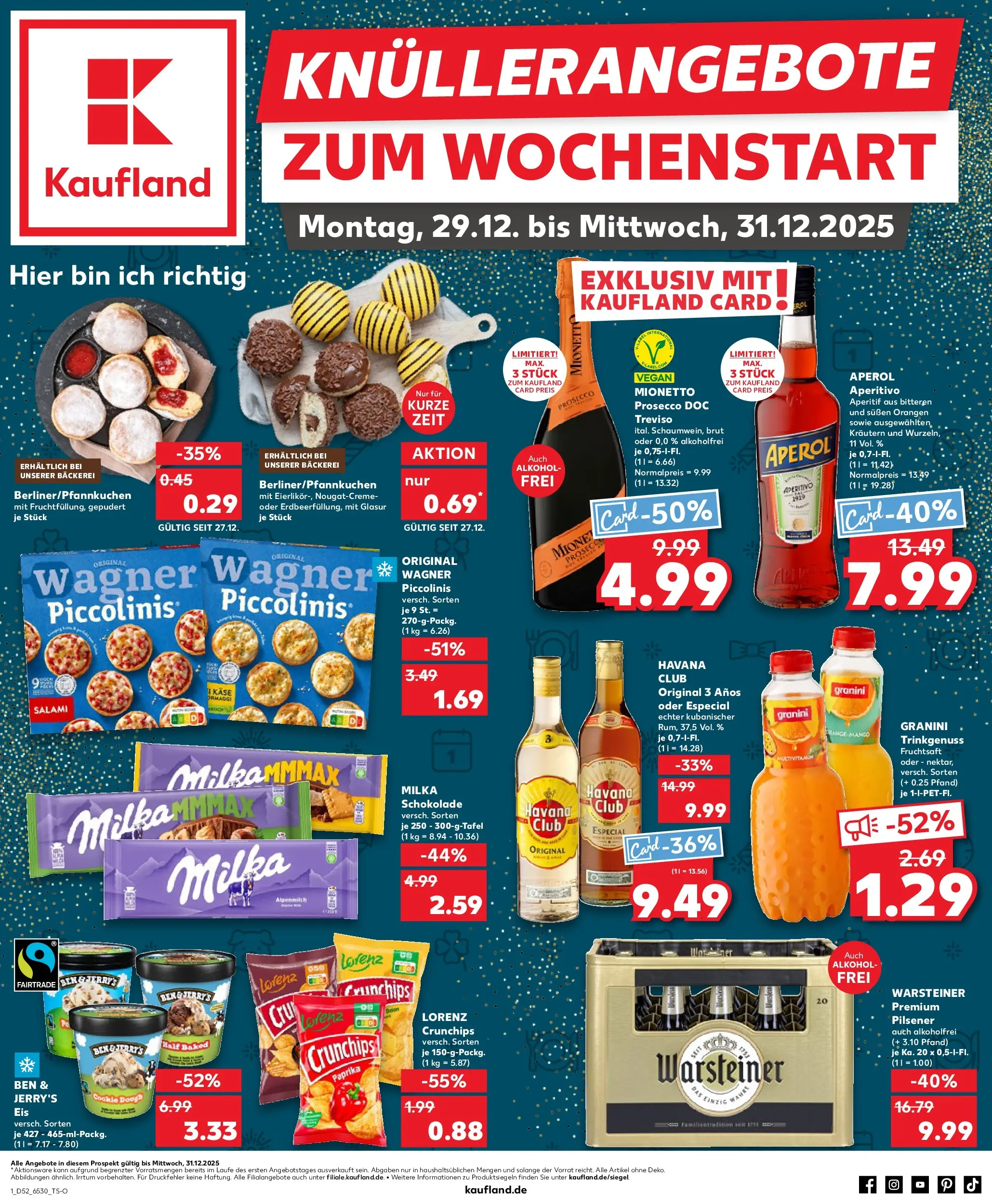 Kaufland: Mo-Mi Der Wochenstart