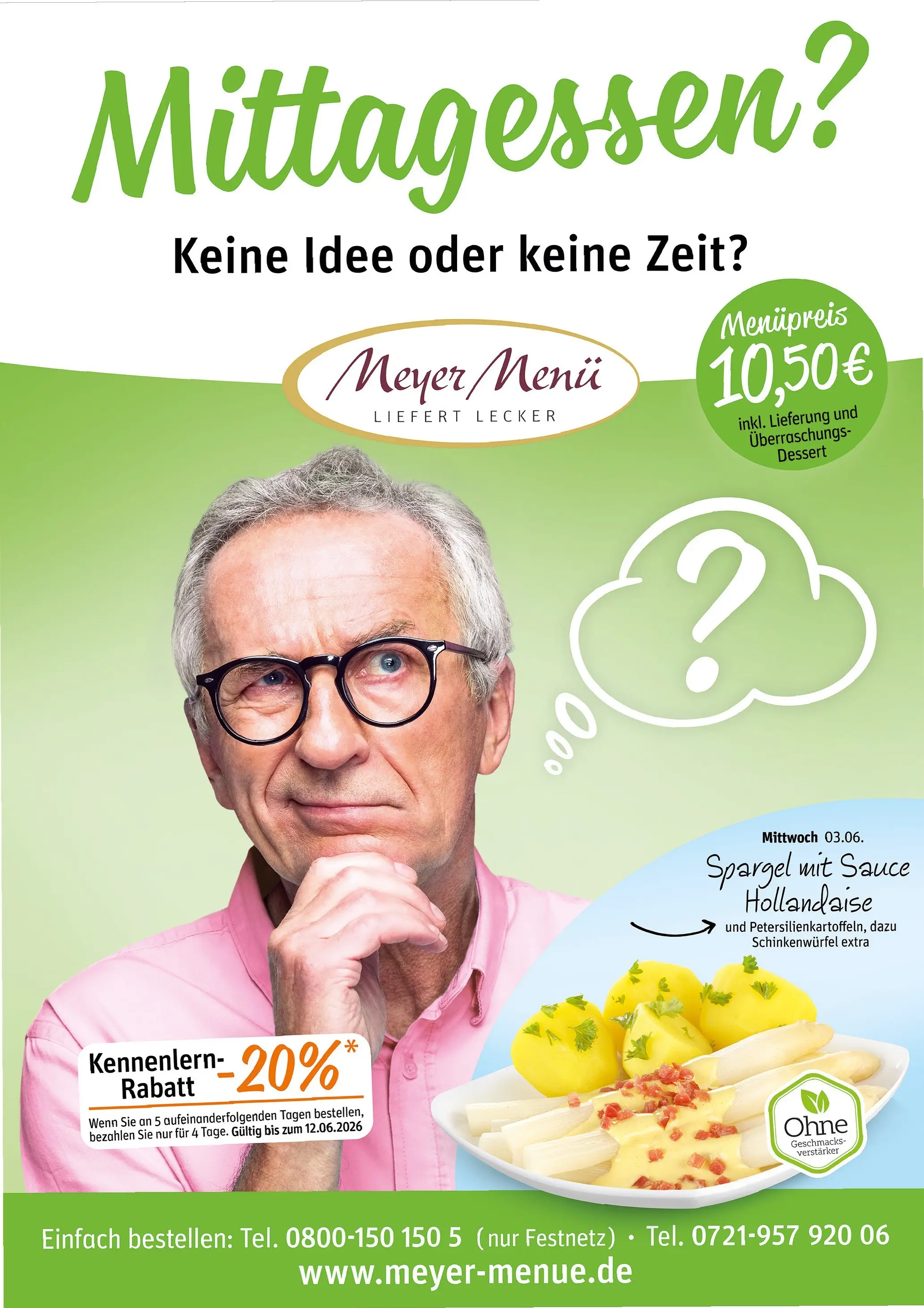 Meyer Menü: Mittagszeit