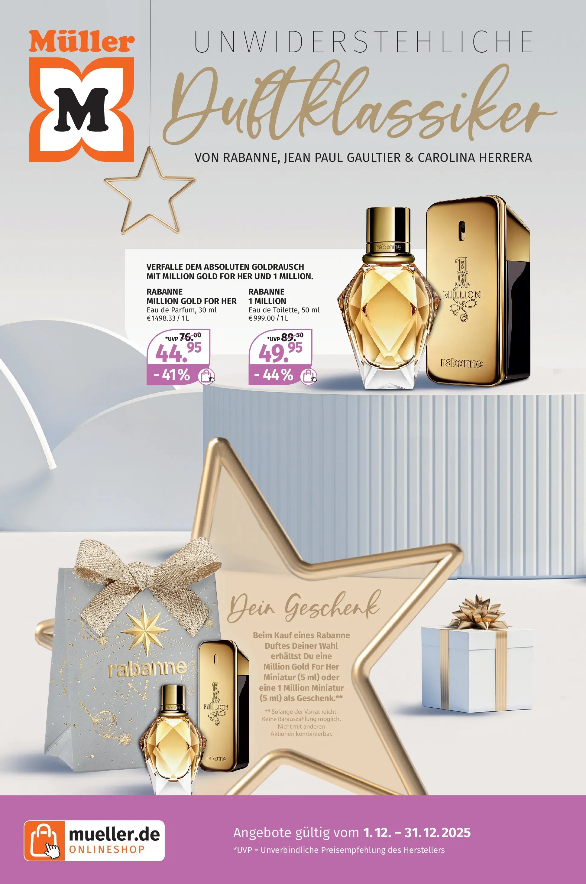 Müller: Unwiderstehliche Duftklassiker