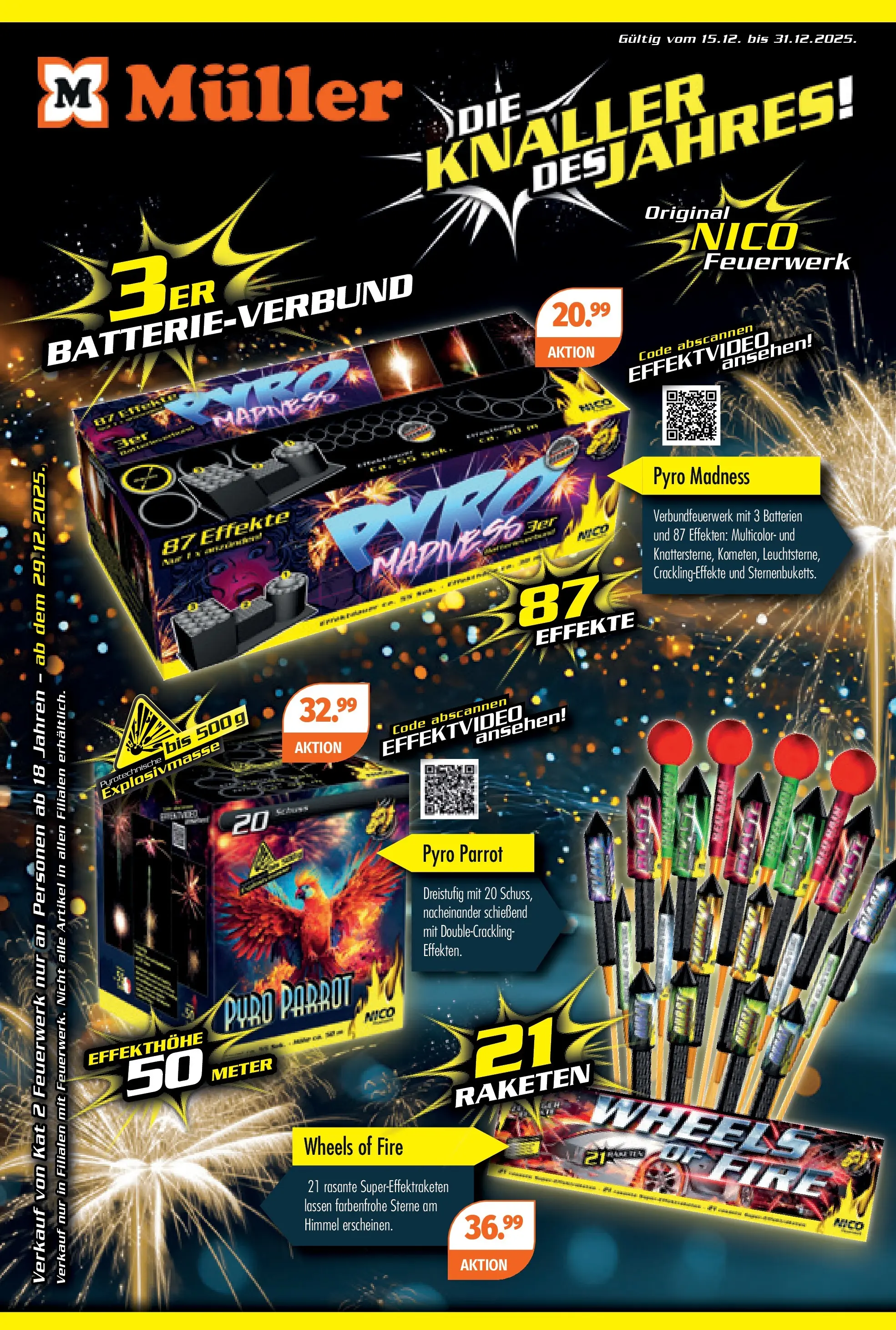 Müller: Die Knaller des Jahres