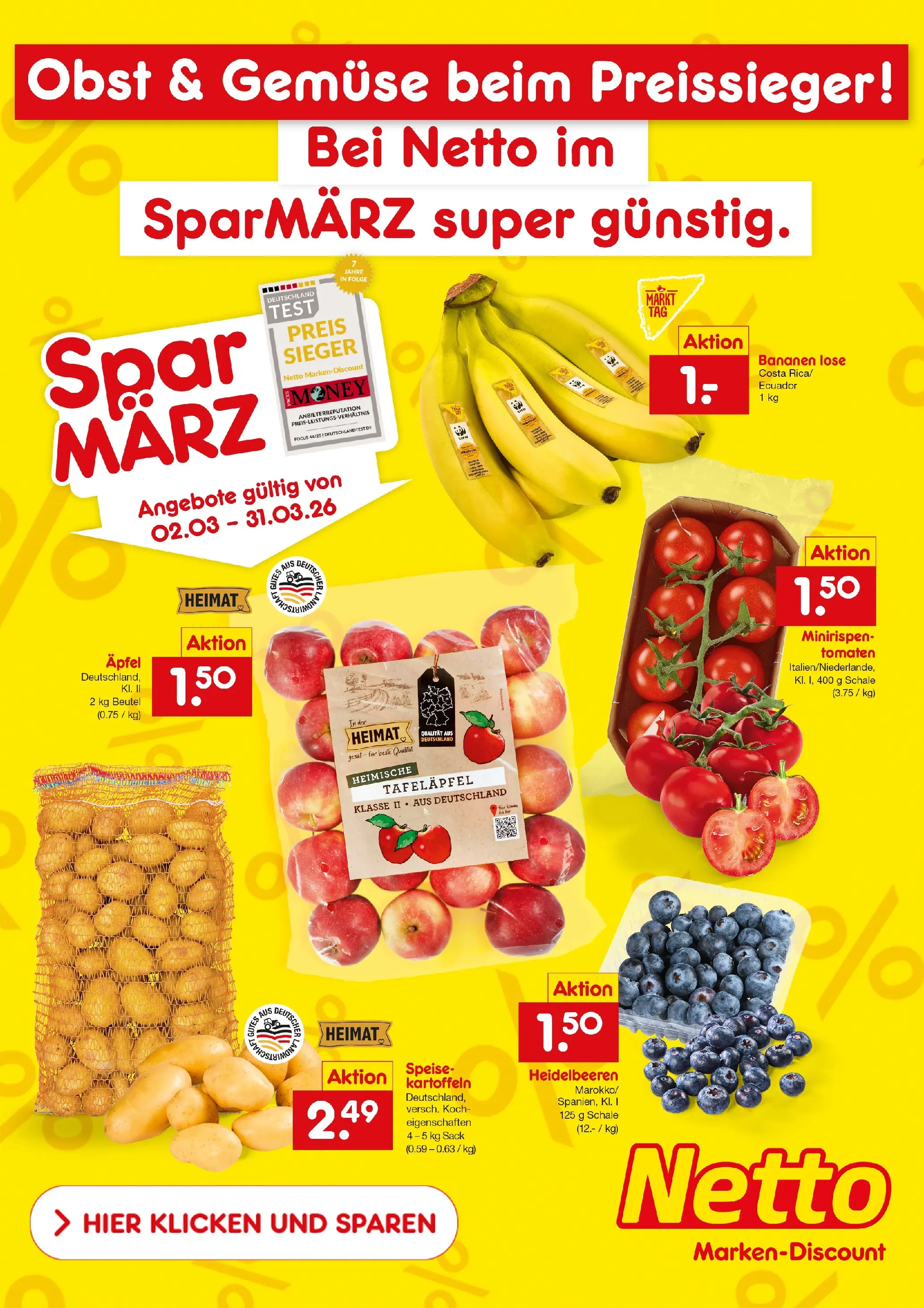 Netto: Sparmärz Angebote