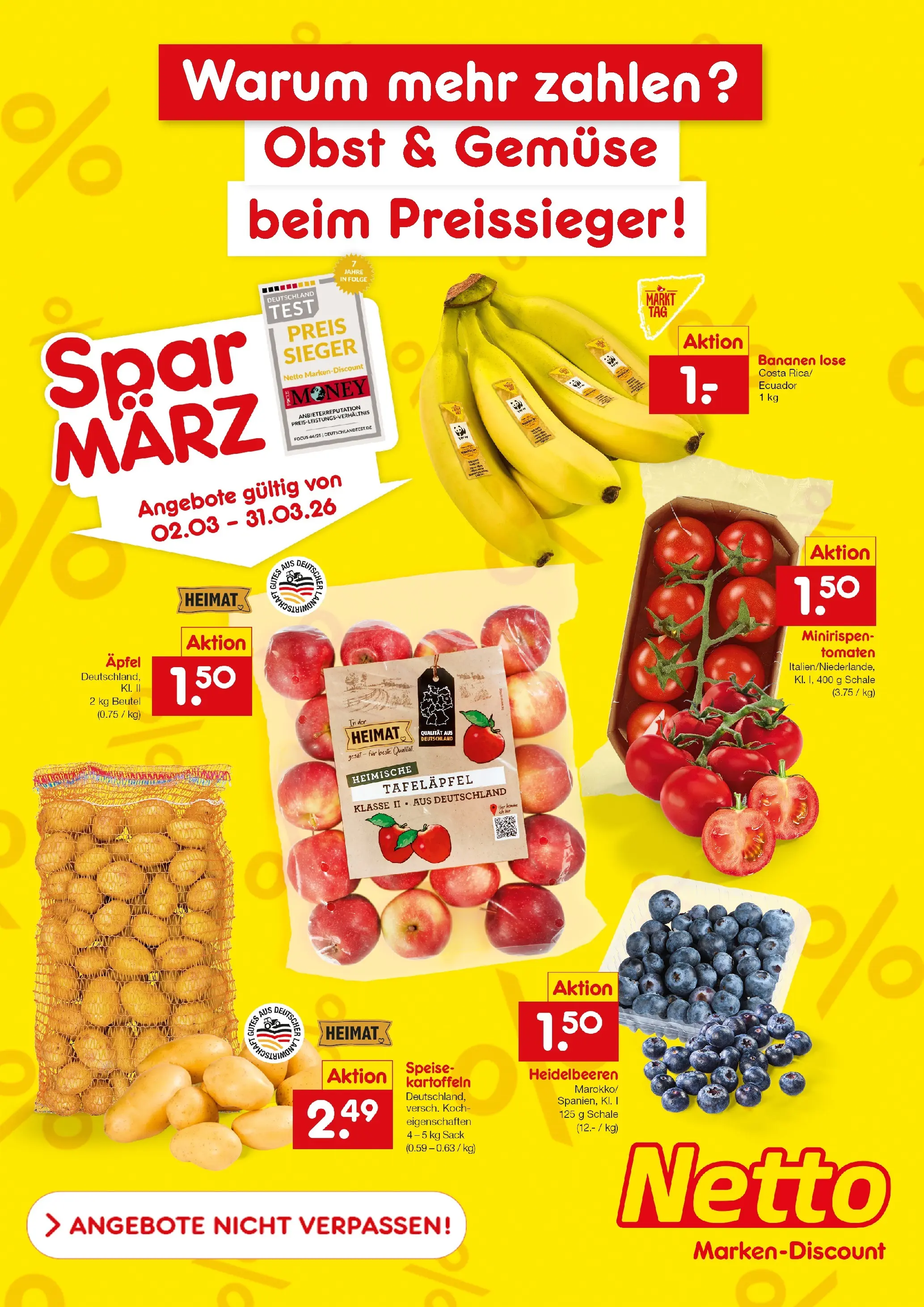 Netto: Sparmärz Angebote