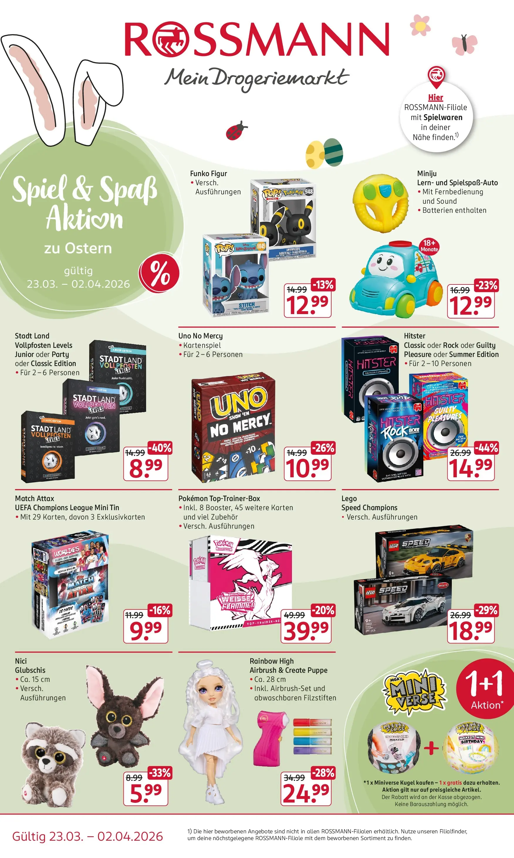 Rossmann: Spiel & Spaß Angebote