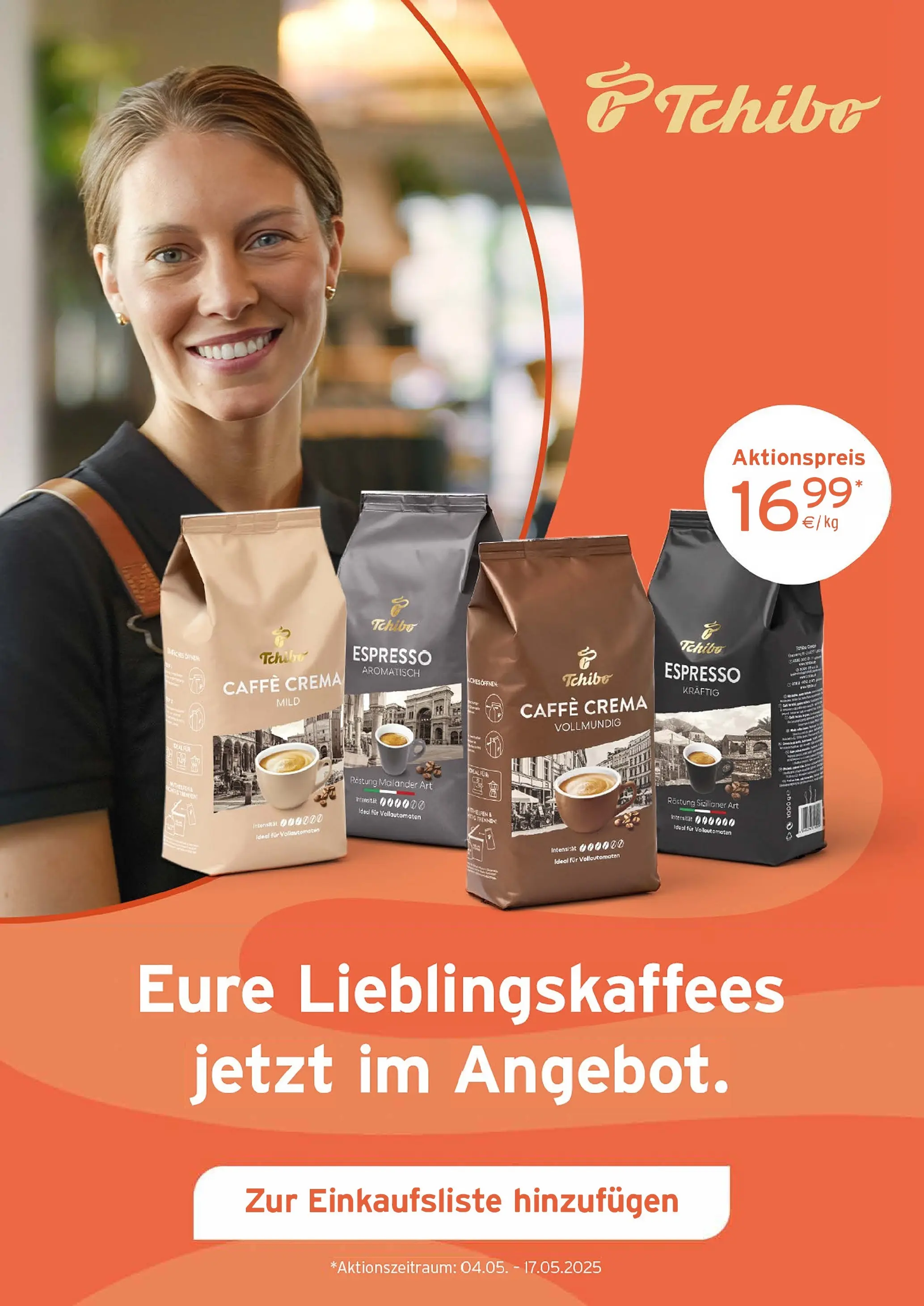 Tchibo: Kaffee Angebot