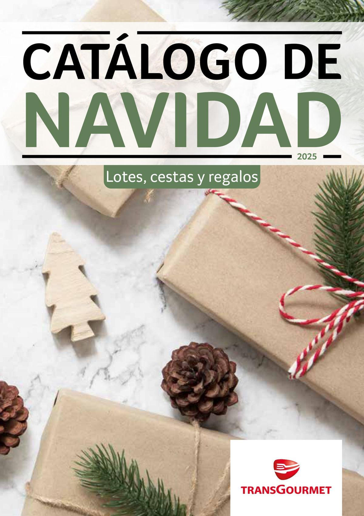 Catálogo De Navidad Lotes, Cestas Y Regalos