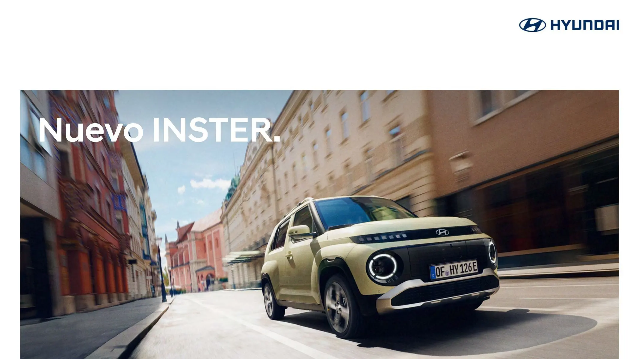 Hyundai - Nuevo INSTER