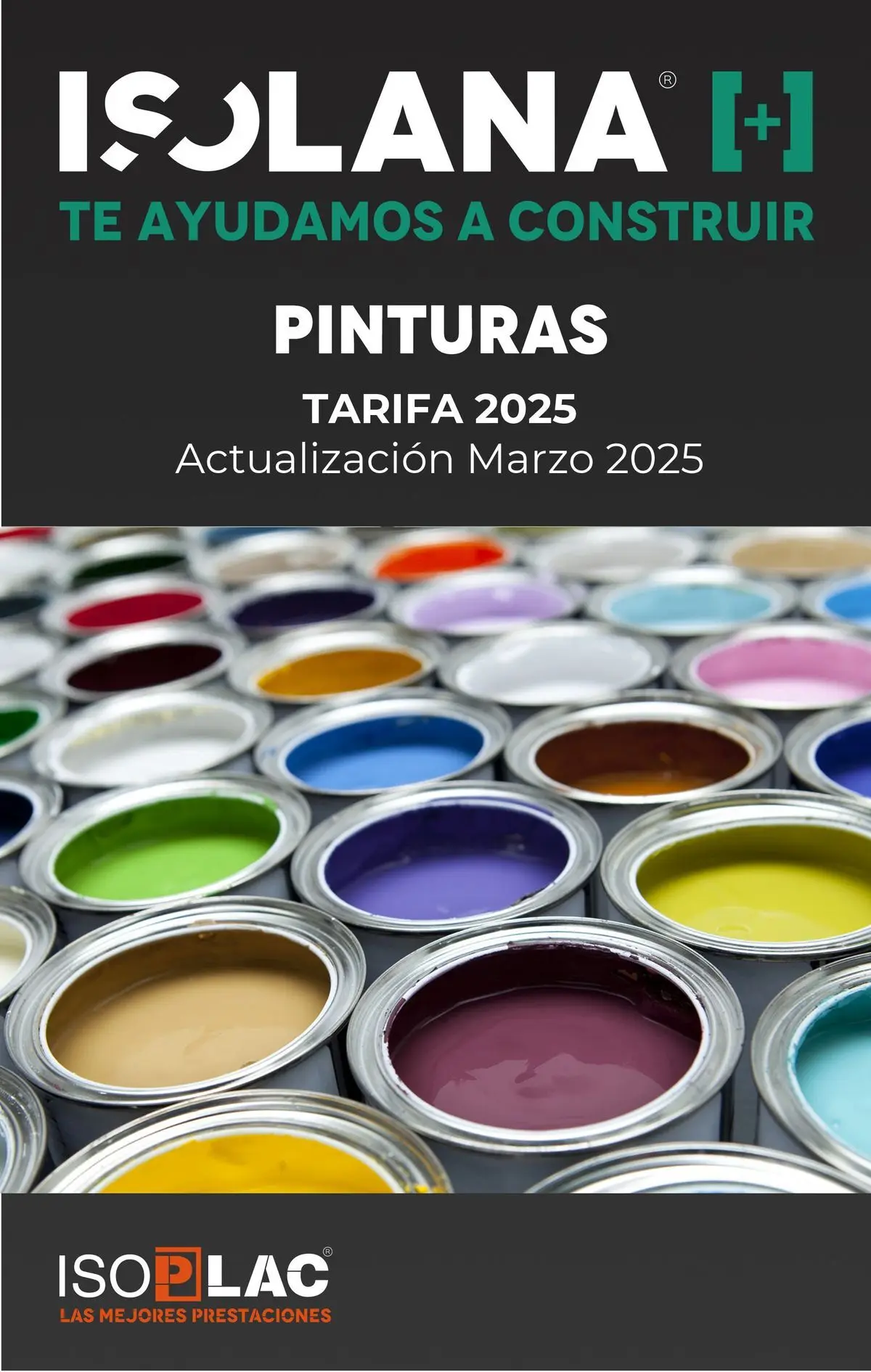 PINTURAS - TARIFA ISOLANA