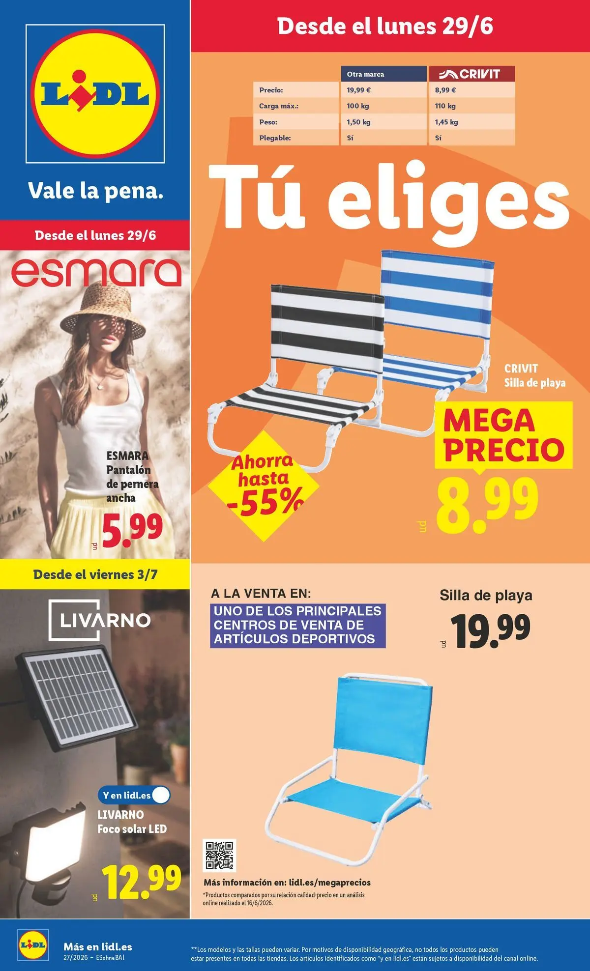 ¡Bazar Lidl!- Ofertas válidas del 29/06 al 05/07