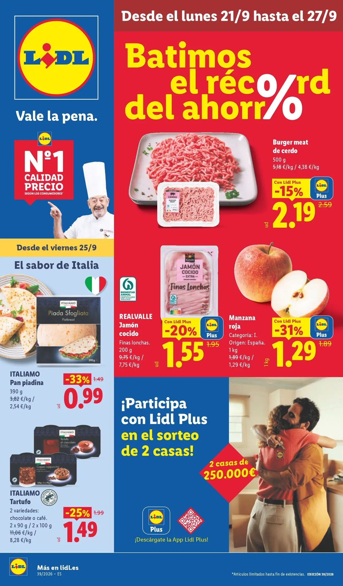 № 1 PRECIO - Ofertas válidas del 21/09 al 27/09