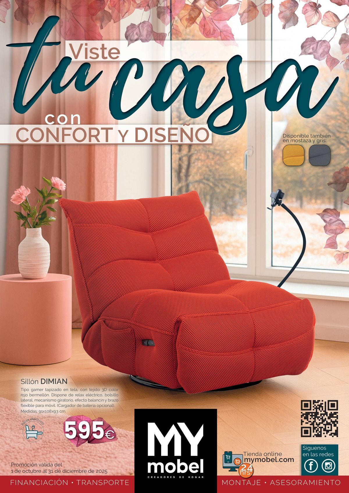 Tu casa con CONFORT Y DISEÑO