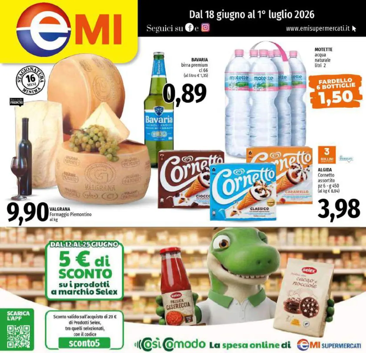 Dal 18 giugno al 1 luglio 2026