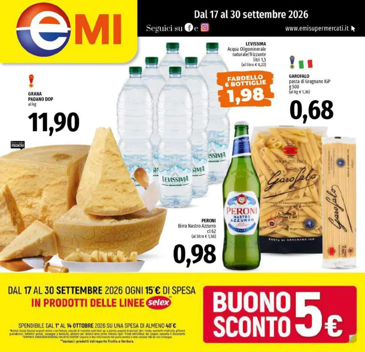 Dal 17 al 30 settembre 2026