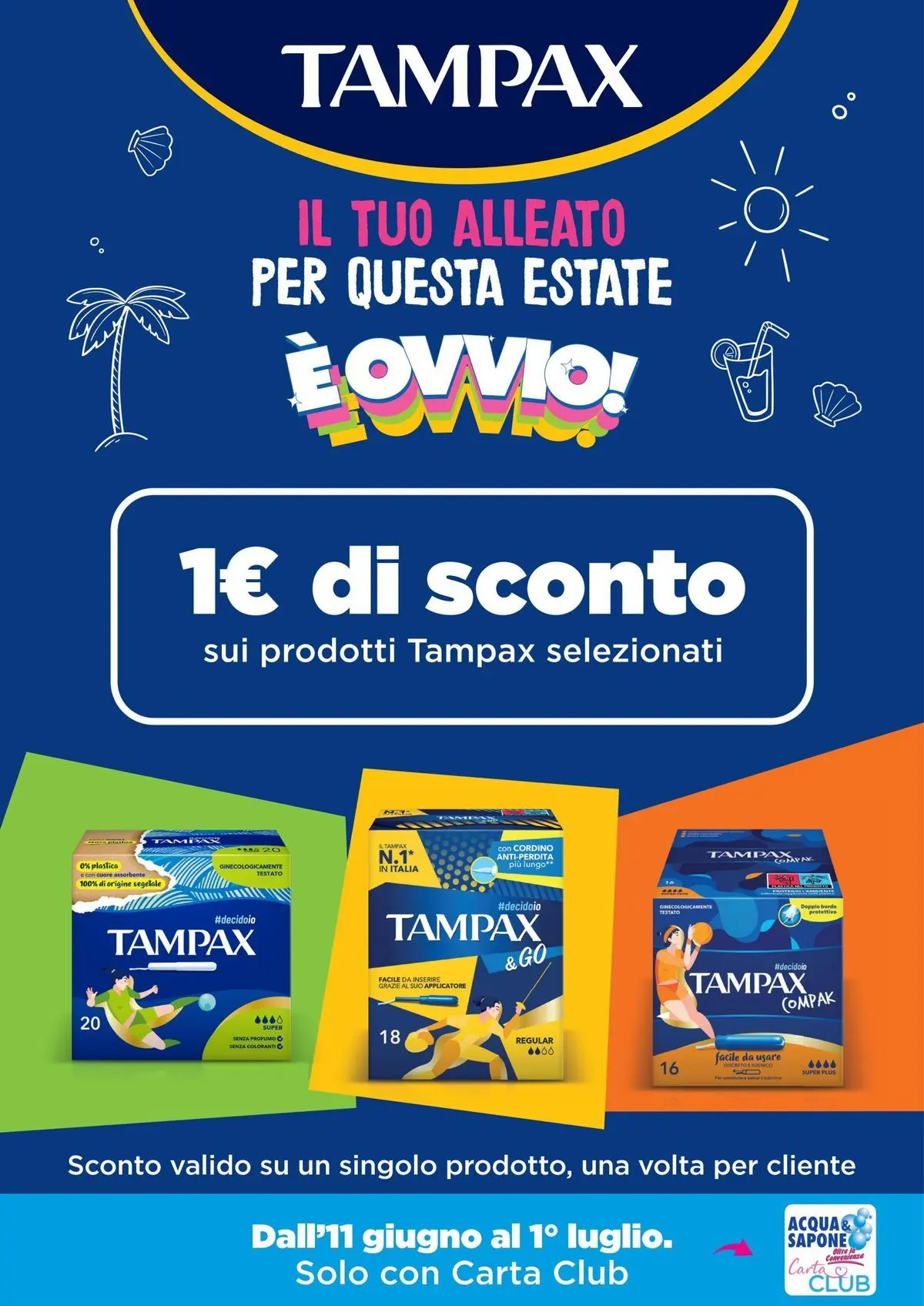 1 euro di sconto