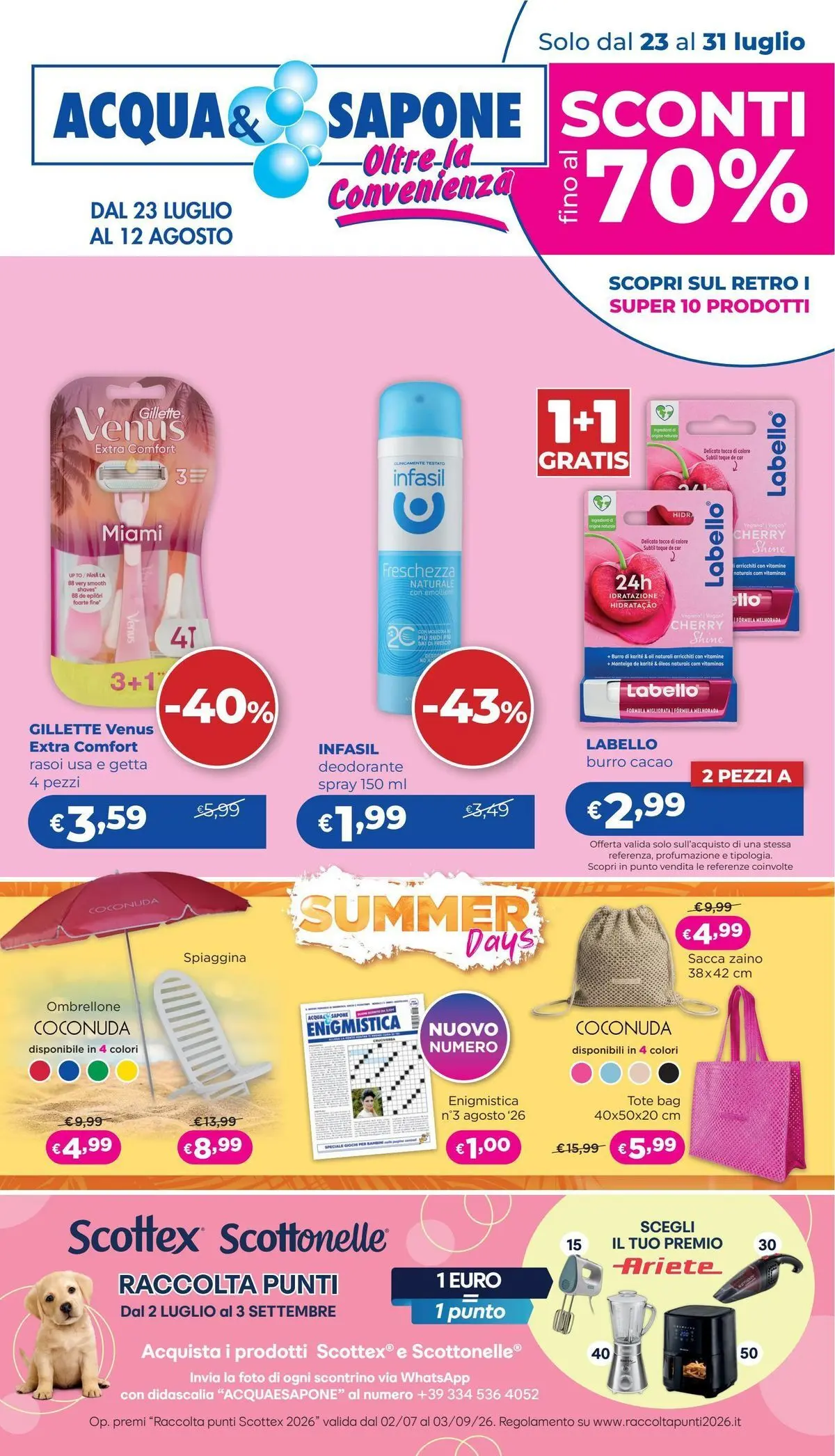 Sconti fino al 70%