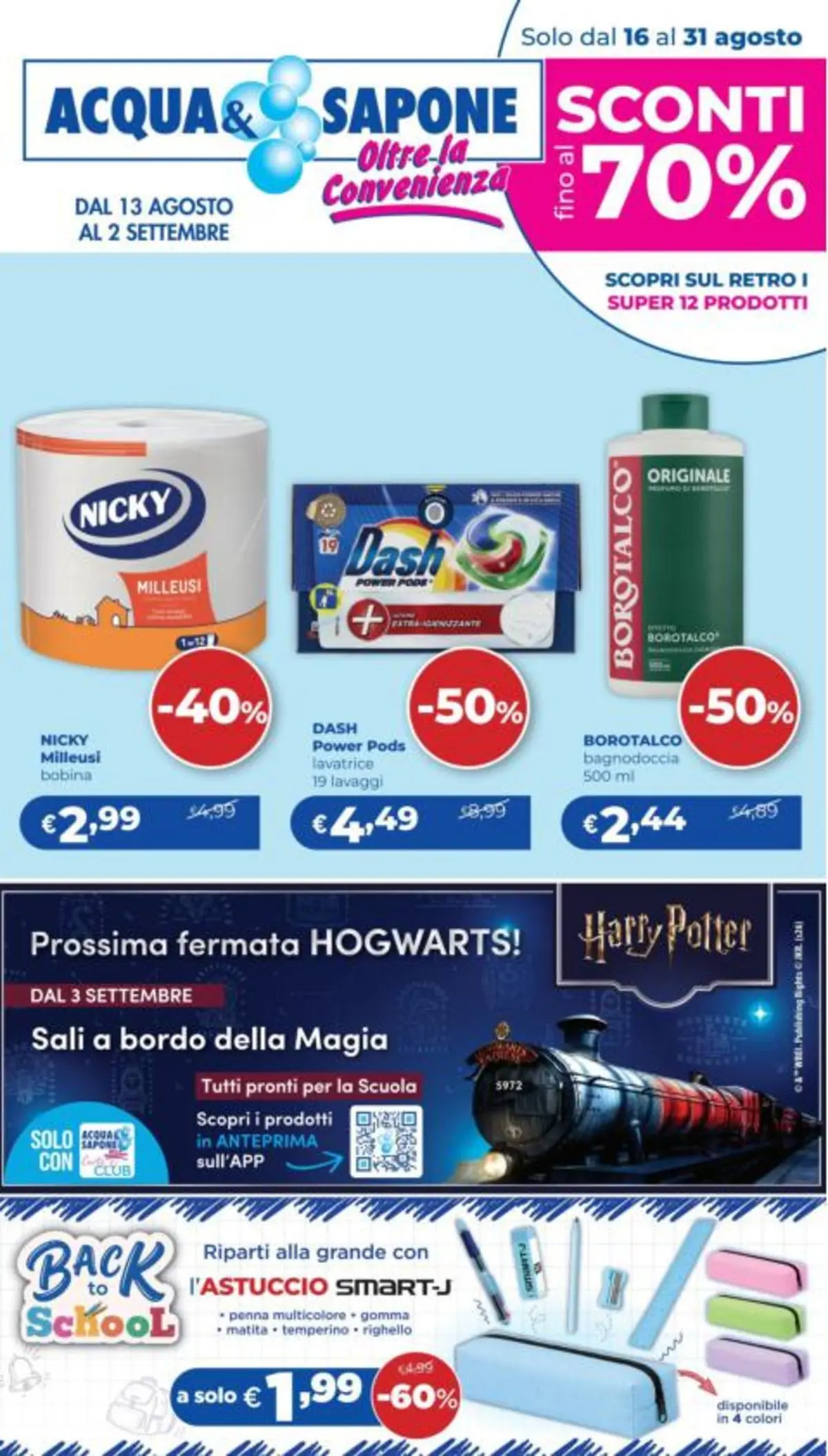 Sconti fino al 70%